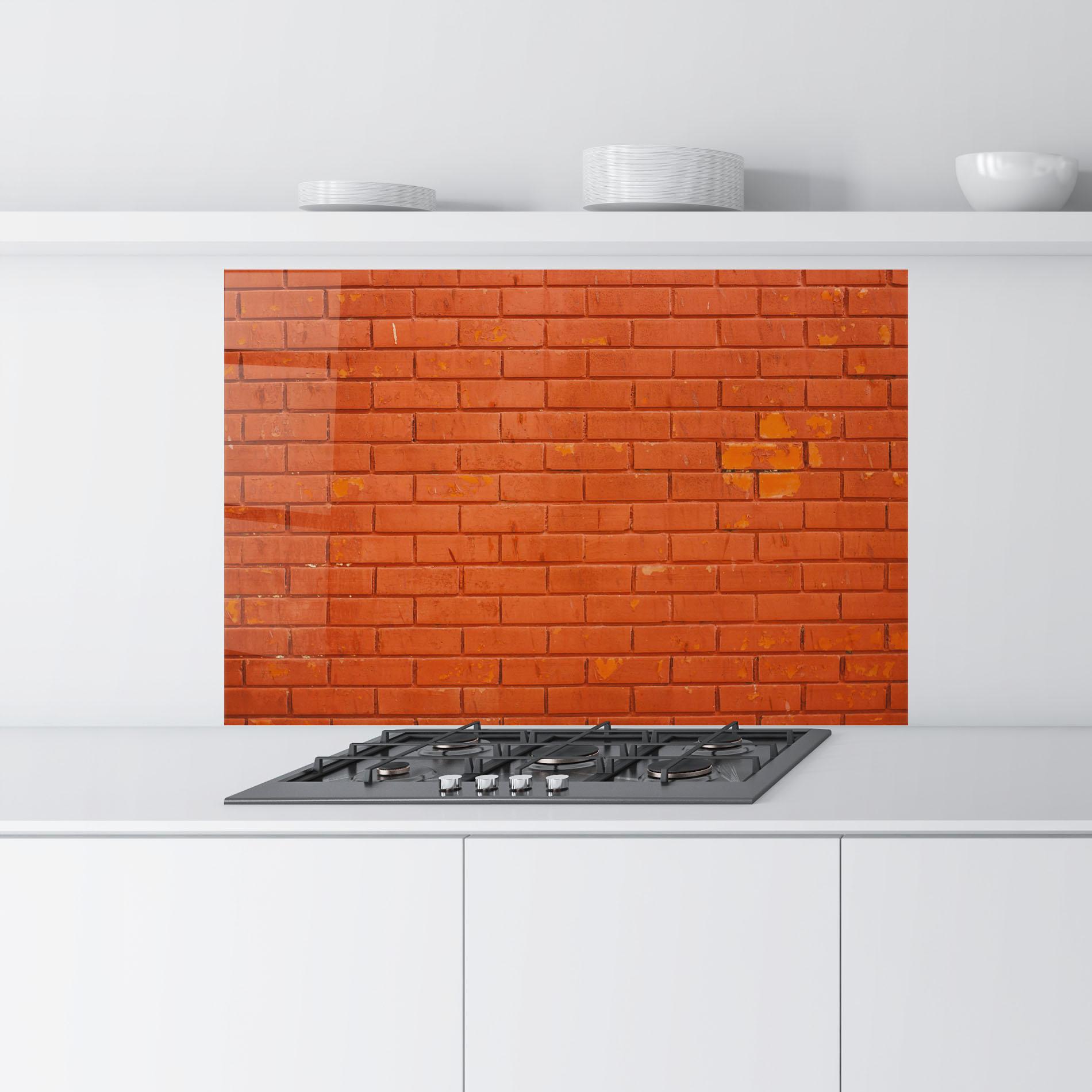 Panel Szklany do Kuchni Simetric Bircks mockup 9