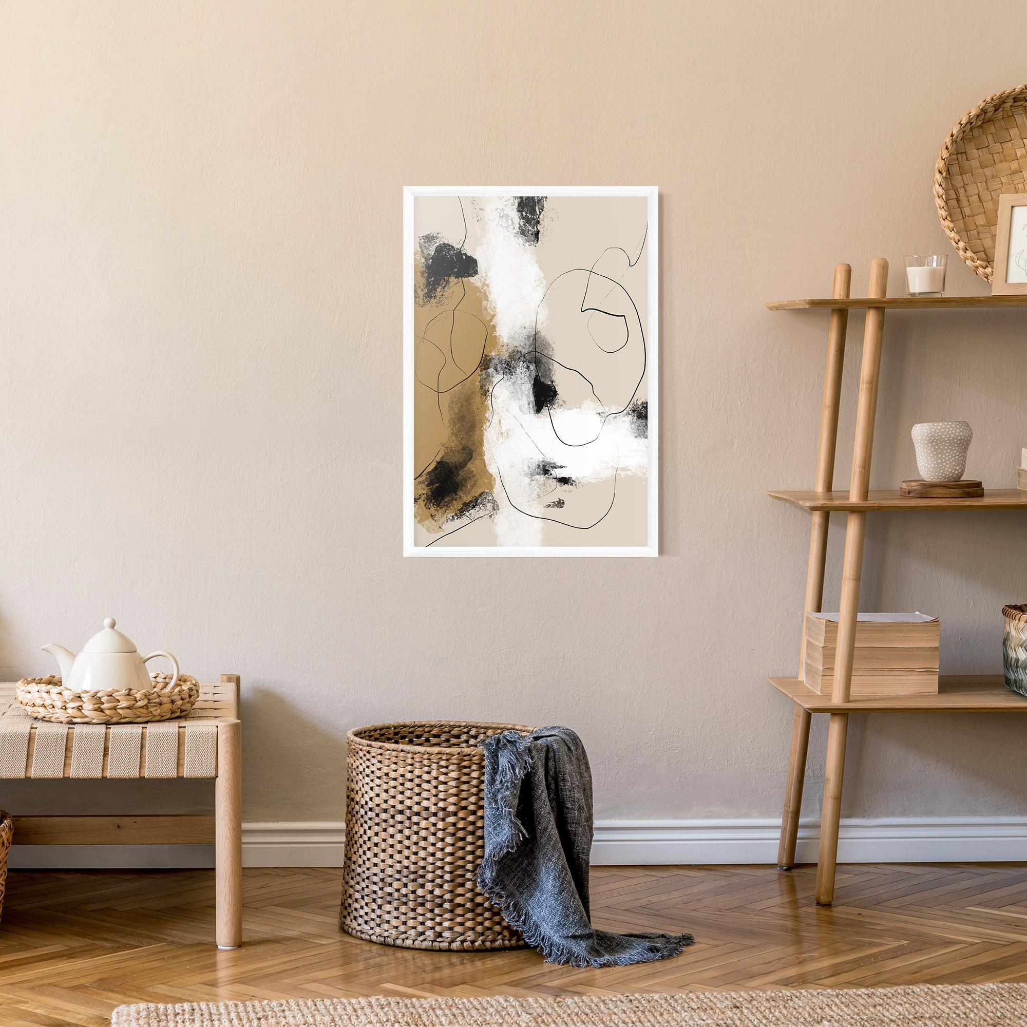 Plakat w Ramie Unique Acrylic Paintings mockup 9