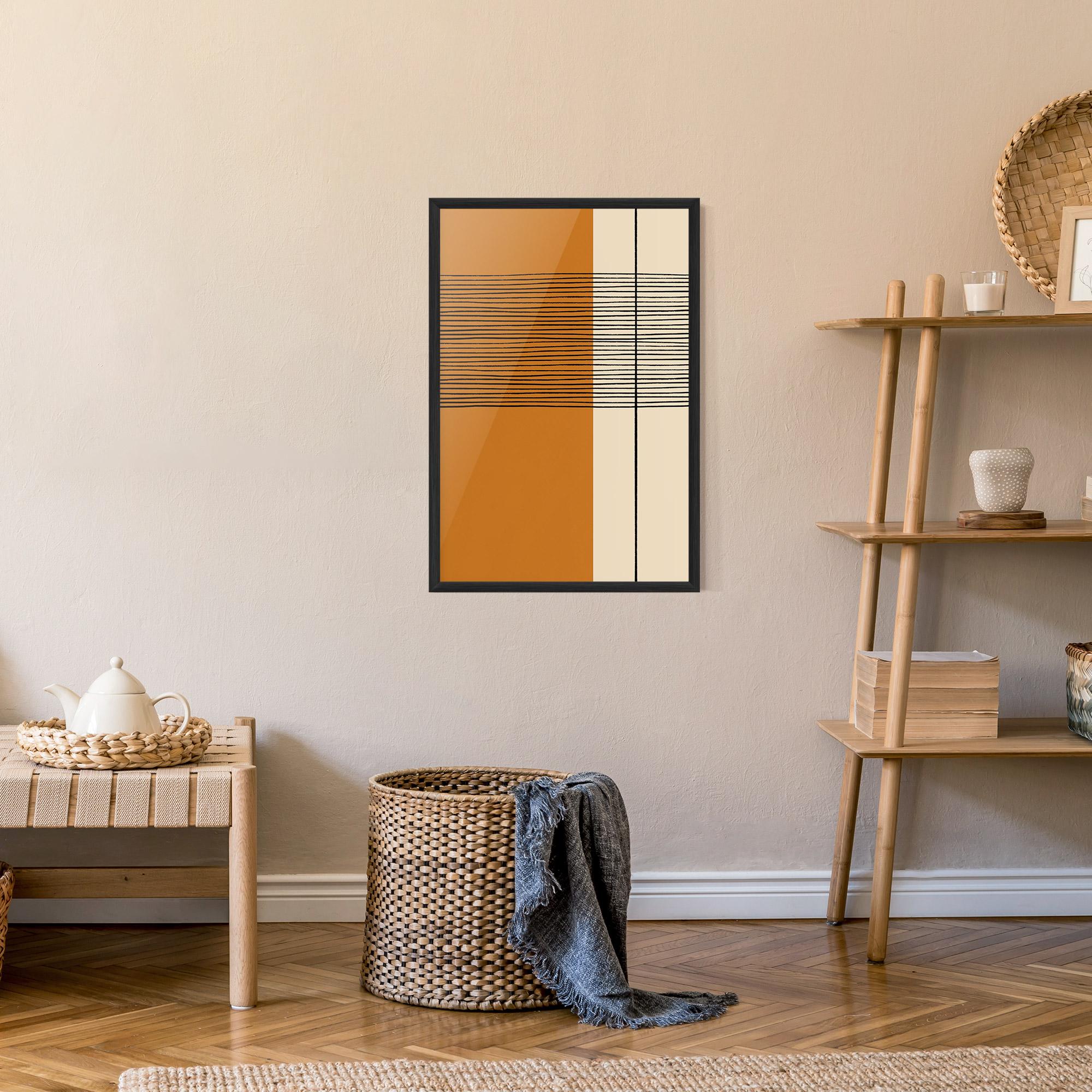 Plakat w Ramie Scandinavian Painting mockup 9