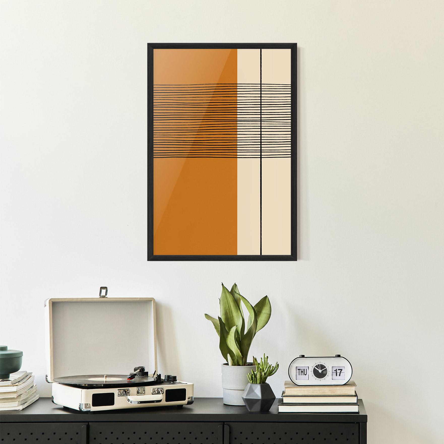 Plakat w Ramie Scandinavian Painting mockup 2