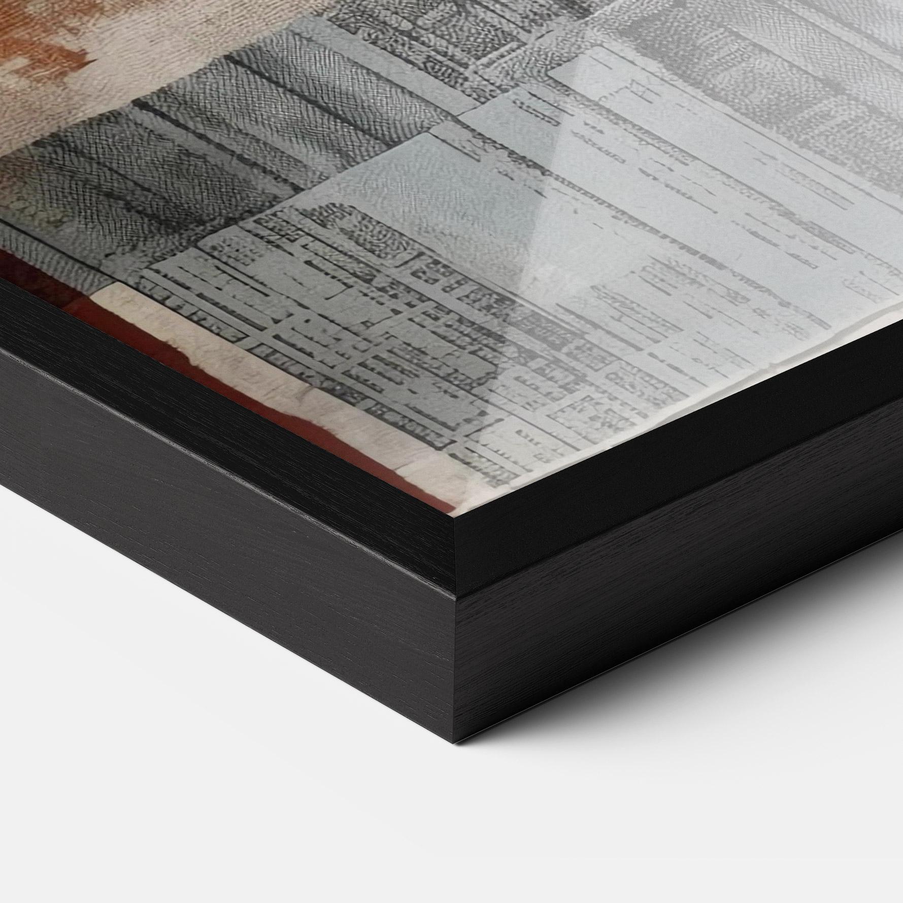 Plakat w Ramie Abstract Painting mockup 3