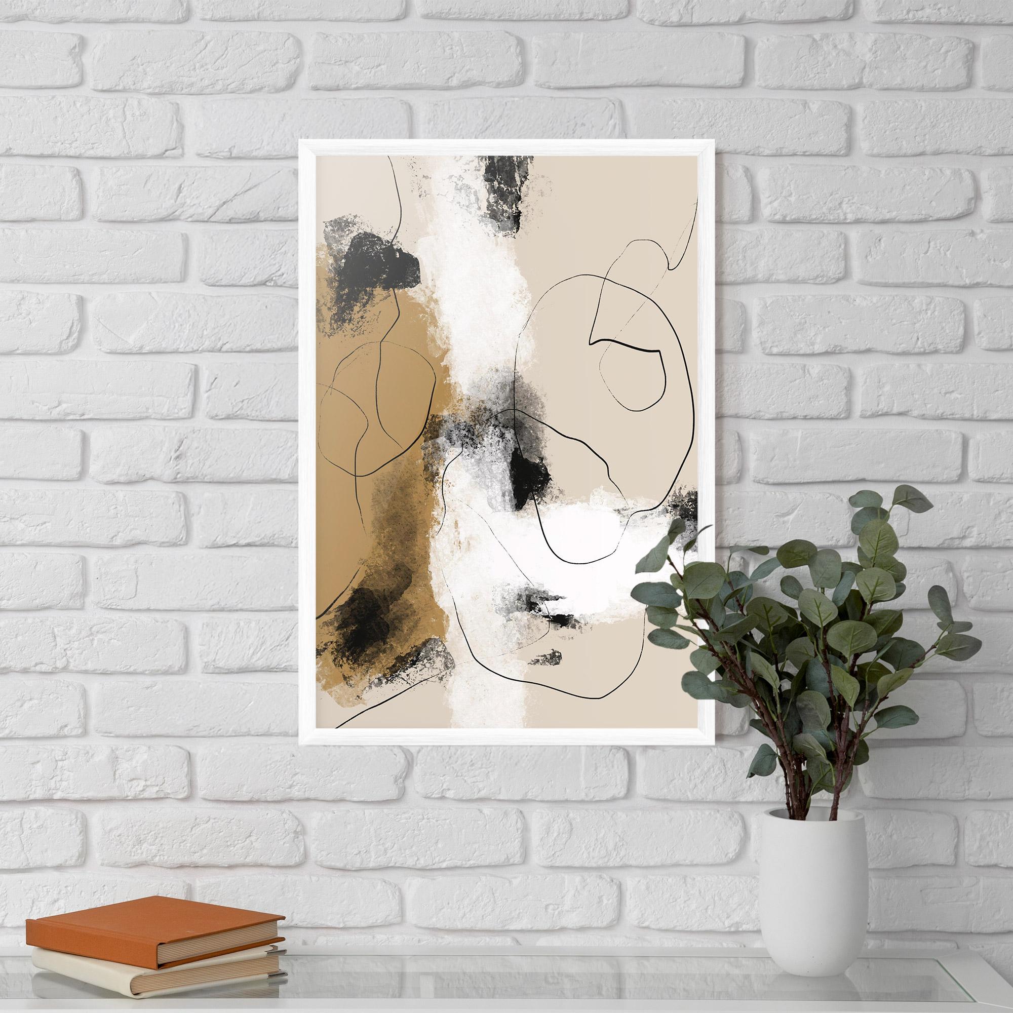 Plakat w Ramie Unique Acrylic Paintings mockup 5