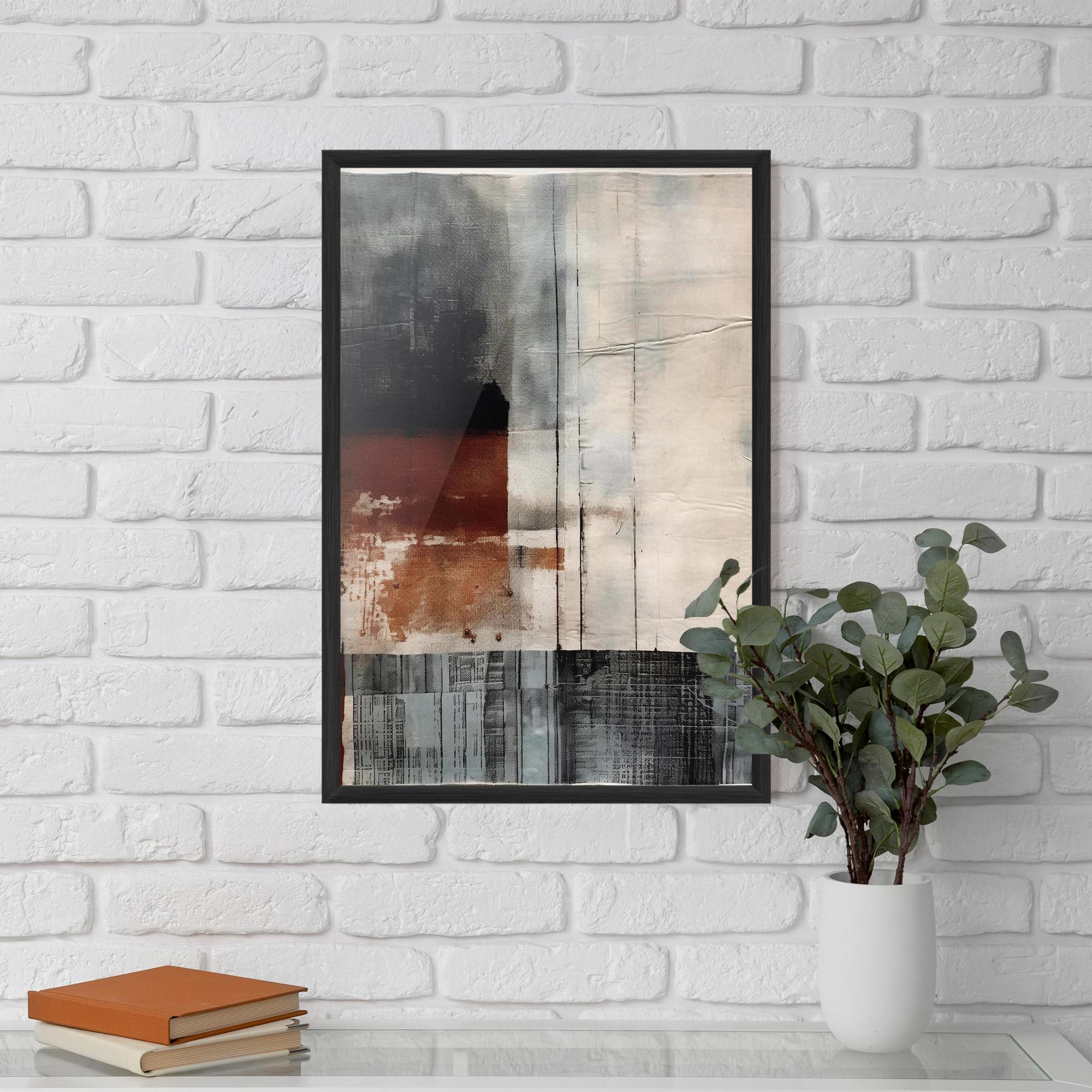 Plakat w Ramie Abstract Painting mockup 5