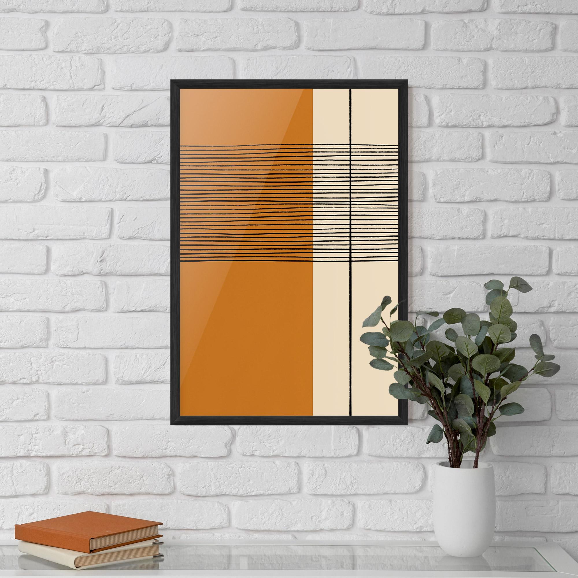 Plakat w Ramie Scandinavian Painting mockup 5