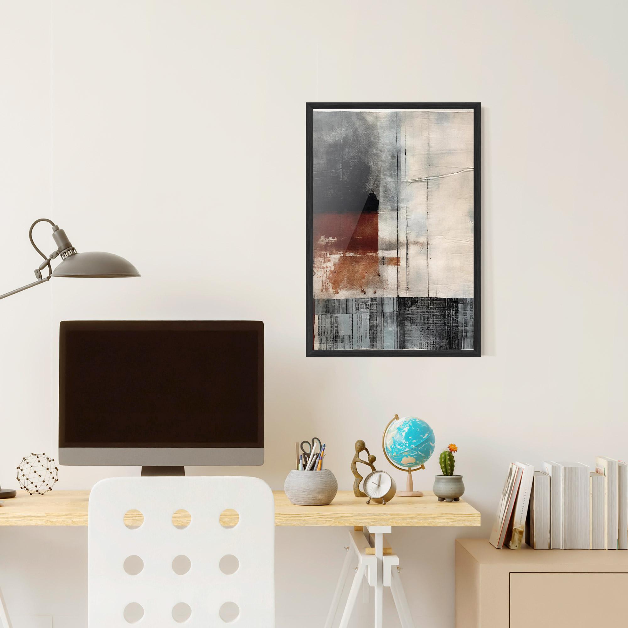 Plakat w Ramie Abstract Painting mockup 6