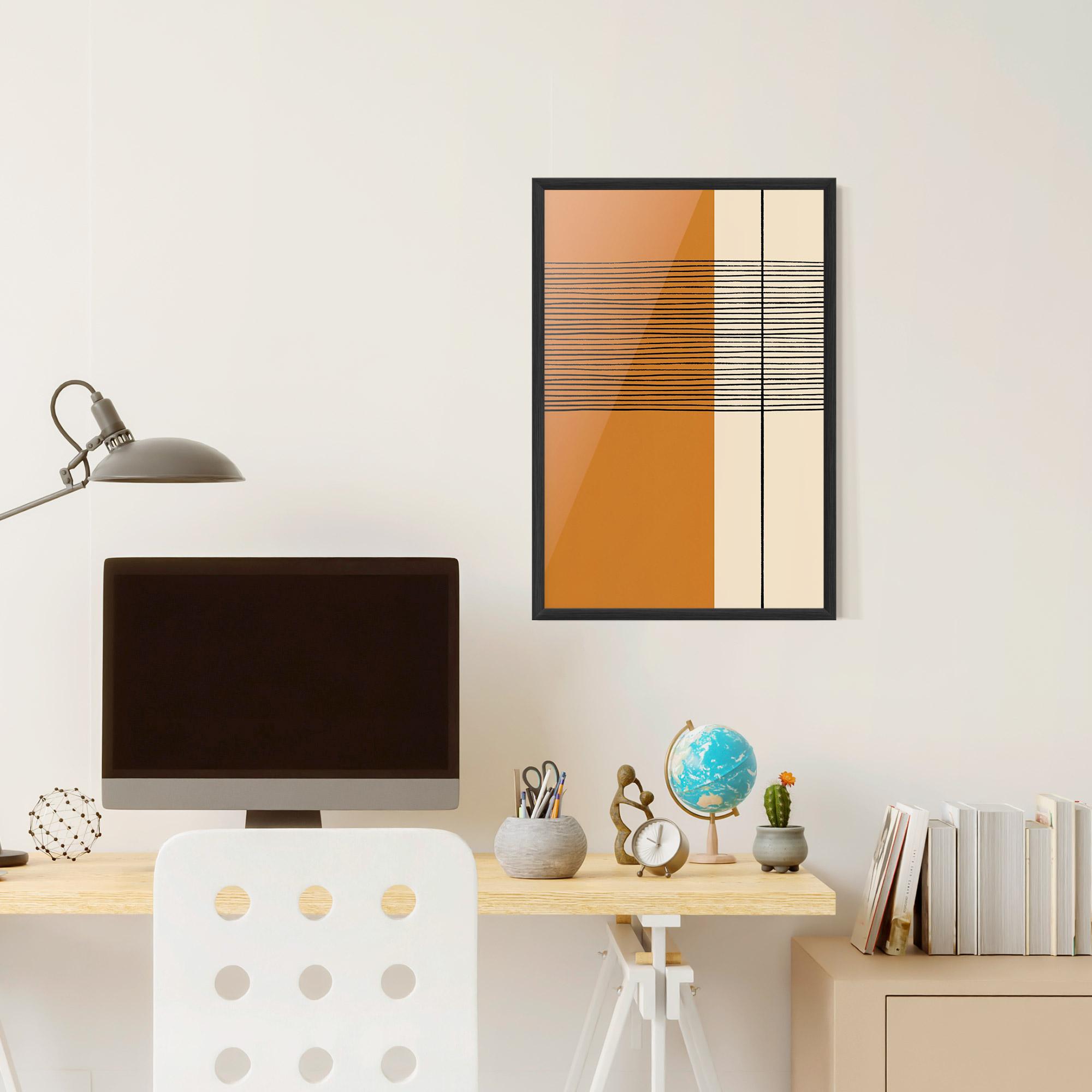 Plakat w Ramie Scandinavian Painting mockup 6