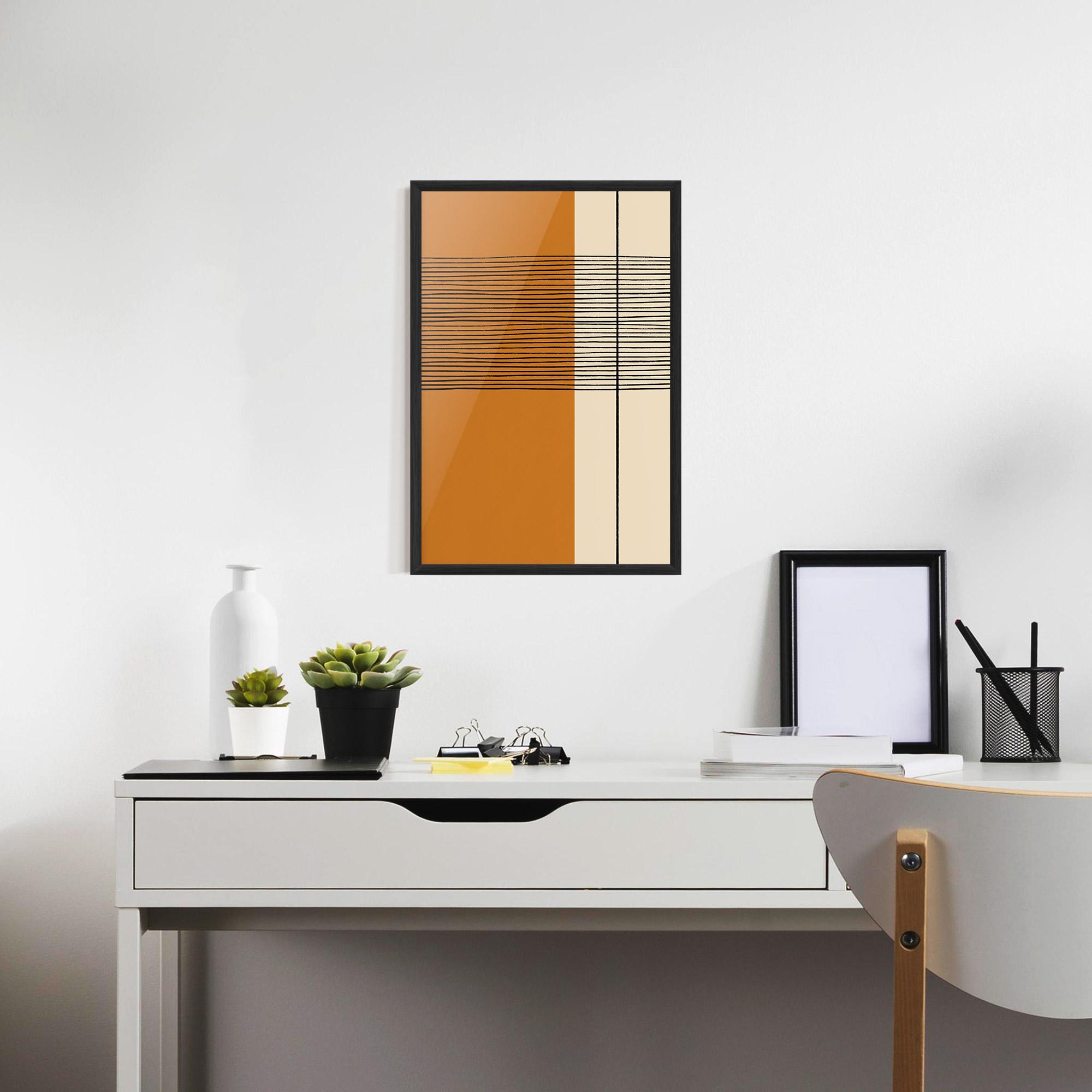 Plakat w Ramie Scandinavian Painting mockup 7