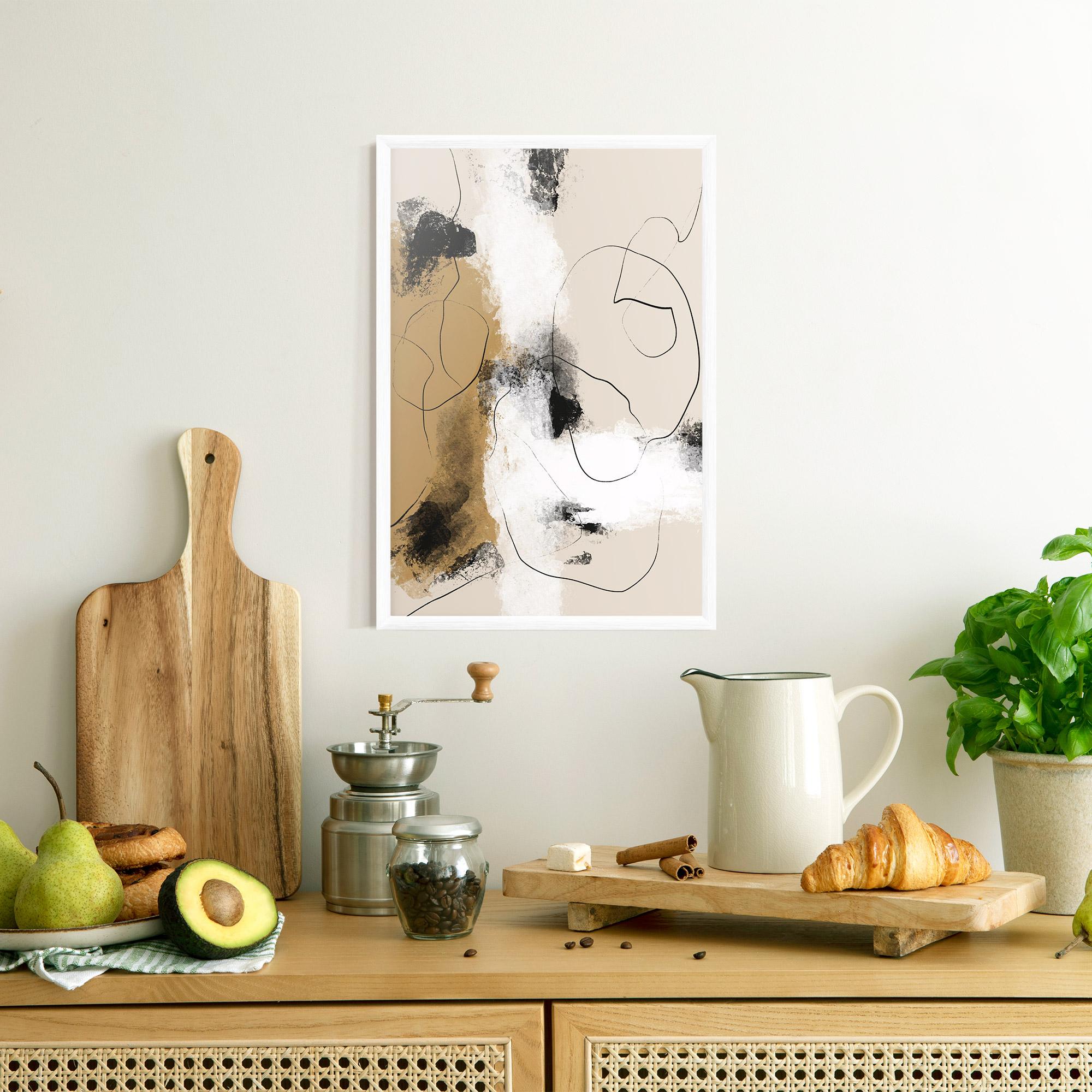 Plakat w Ramie Unique Acrylic Paintings mockup 8