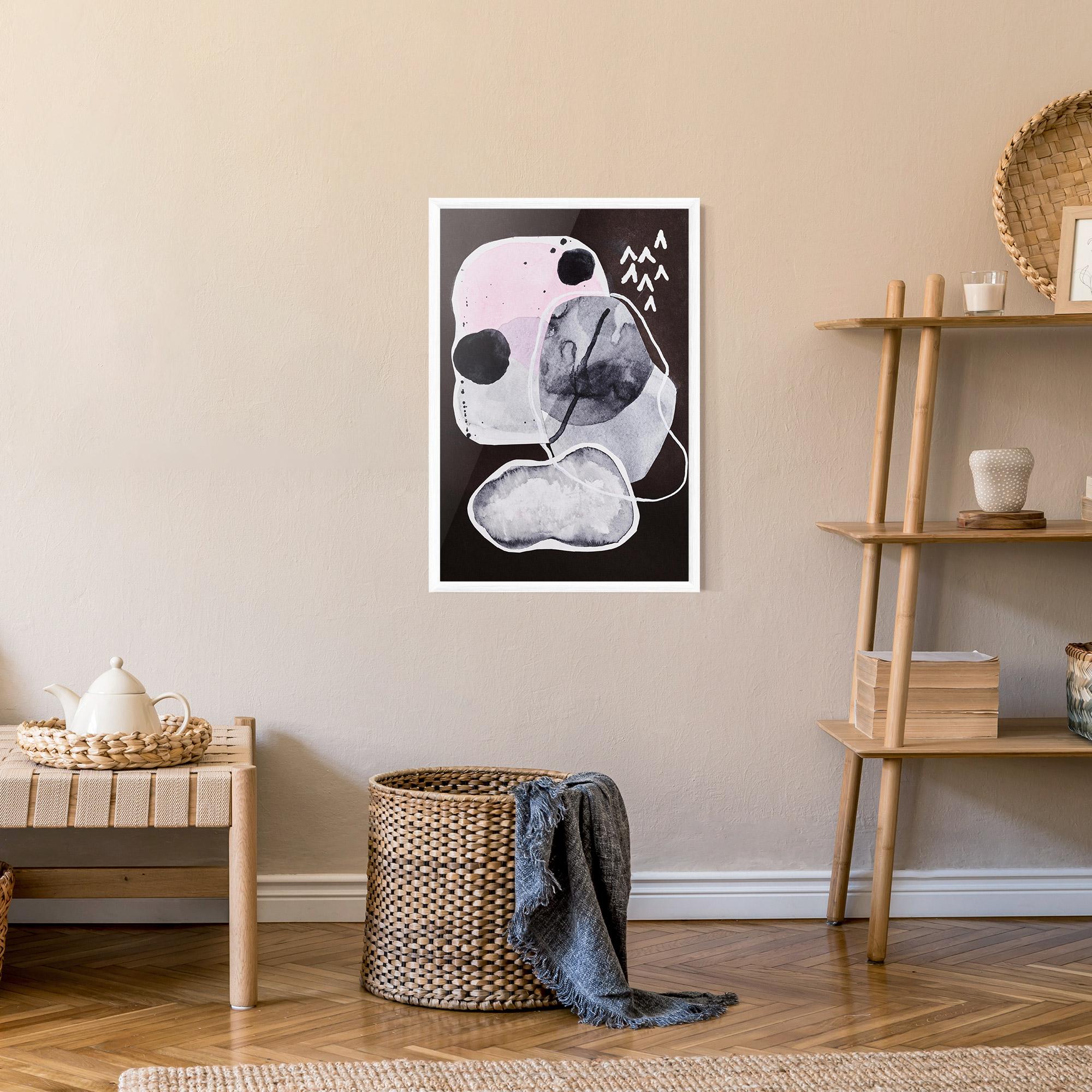 Plakat w Ramie Abstract Collage mockup 9