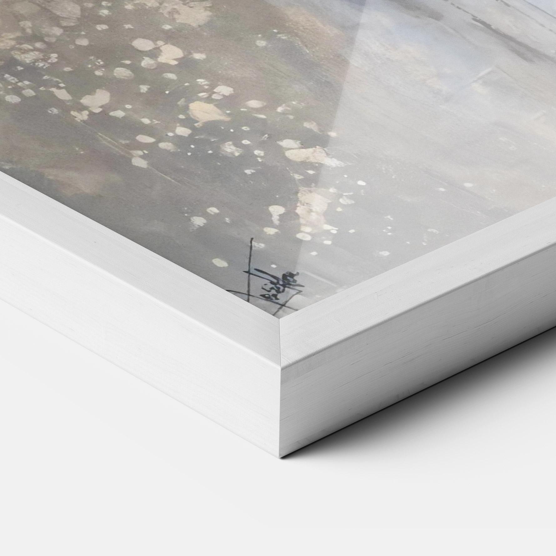 Plakat w Ramie Abstract Moons mockup 3