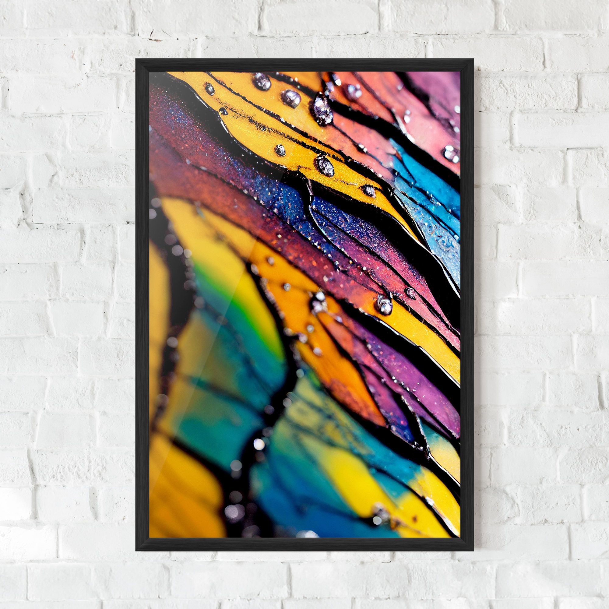 Beautiful Colorful Epoxy mockup 0