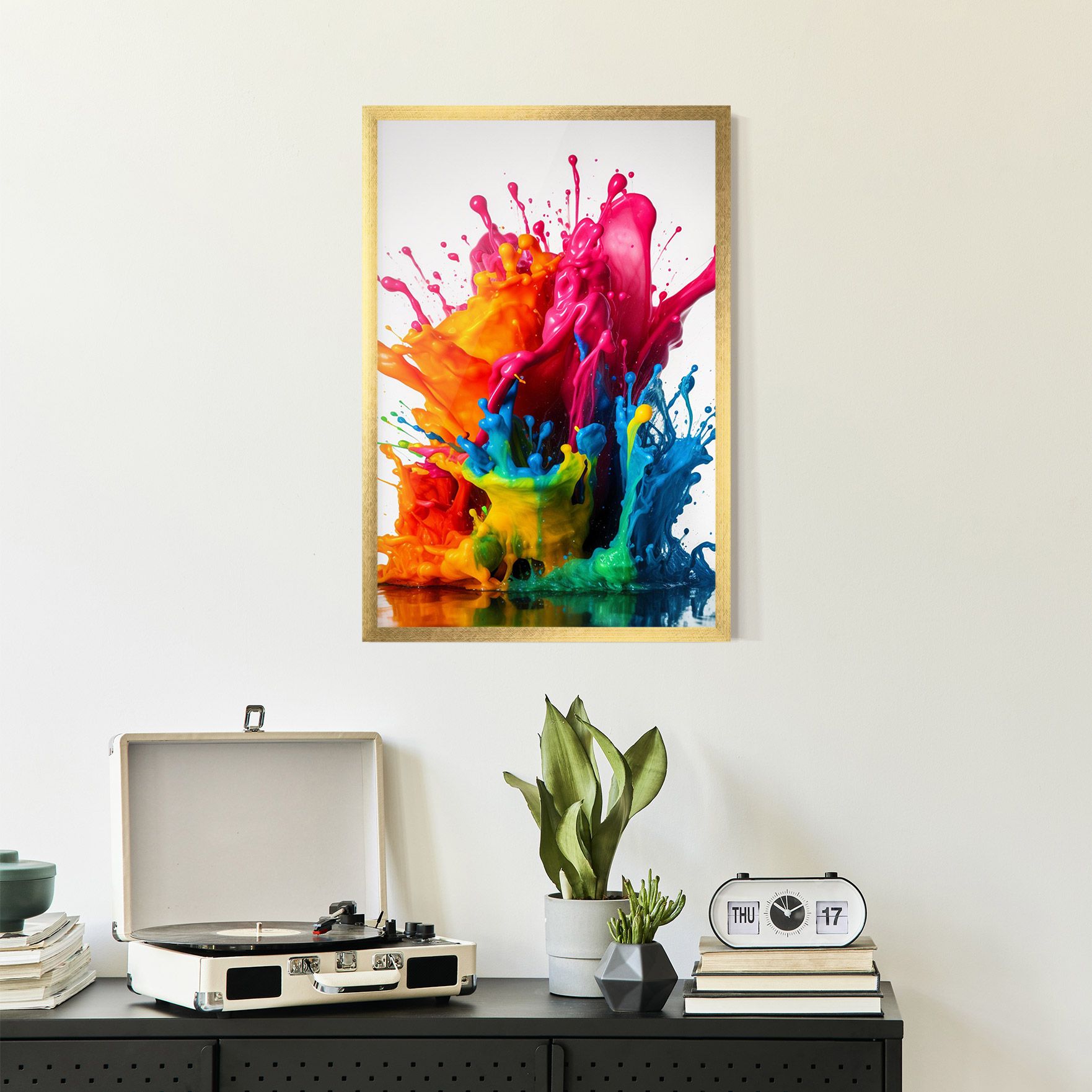 Colorful Explosion Paint mockup 2