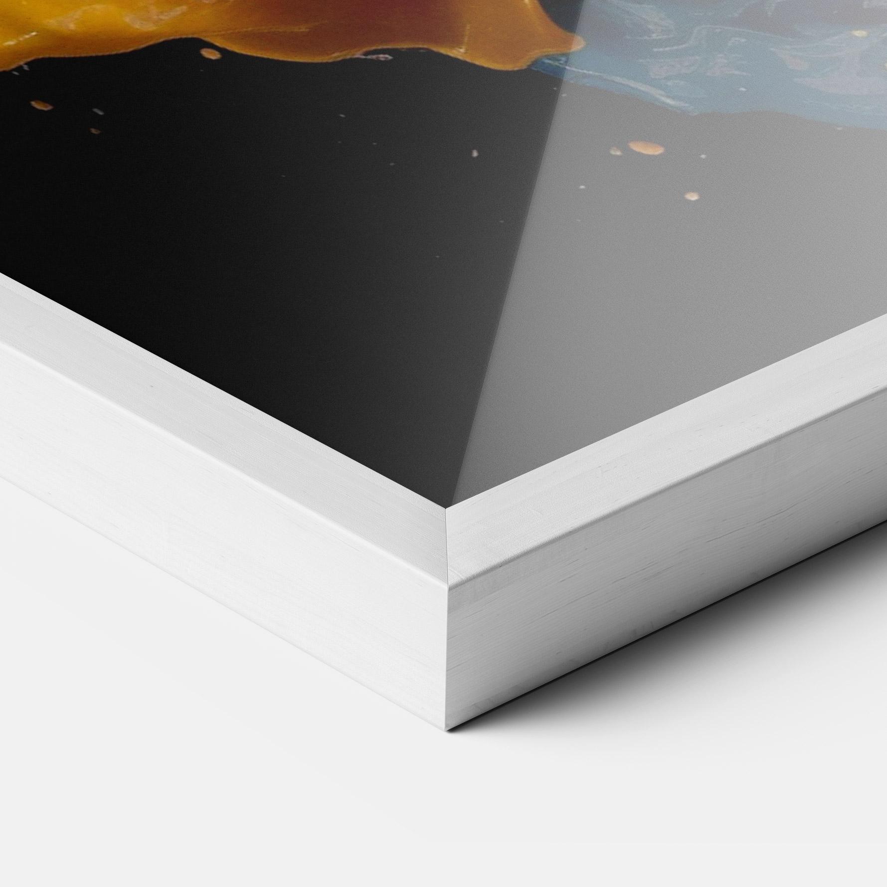 Plakat w Ramie Colors Splashing mockup 3