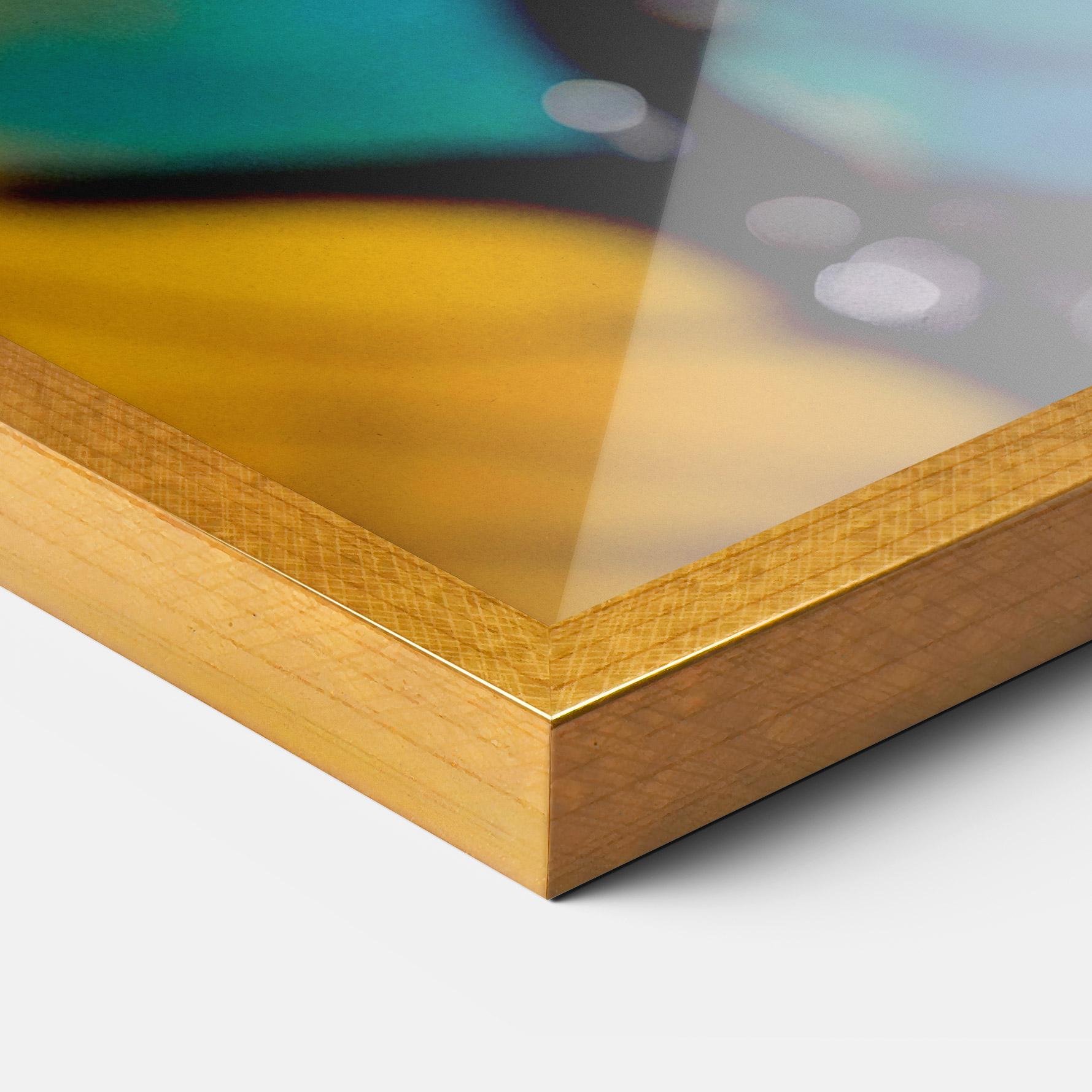 Plakat w Ramie Beautiful Colorful Epoxy mockup 3