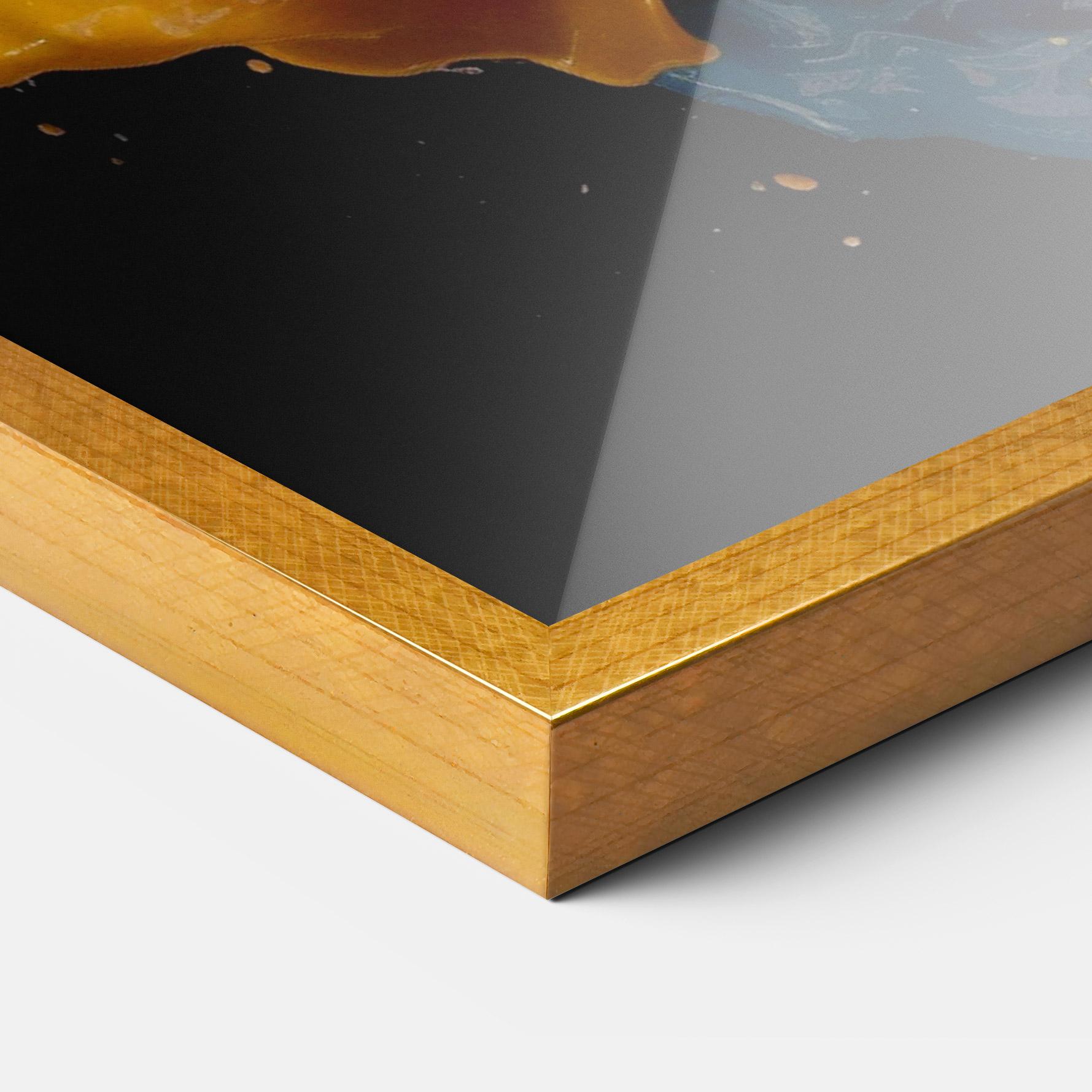 Plakat w Ramie Colors Splashing mockup 3