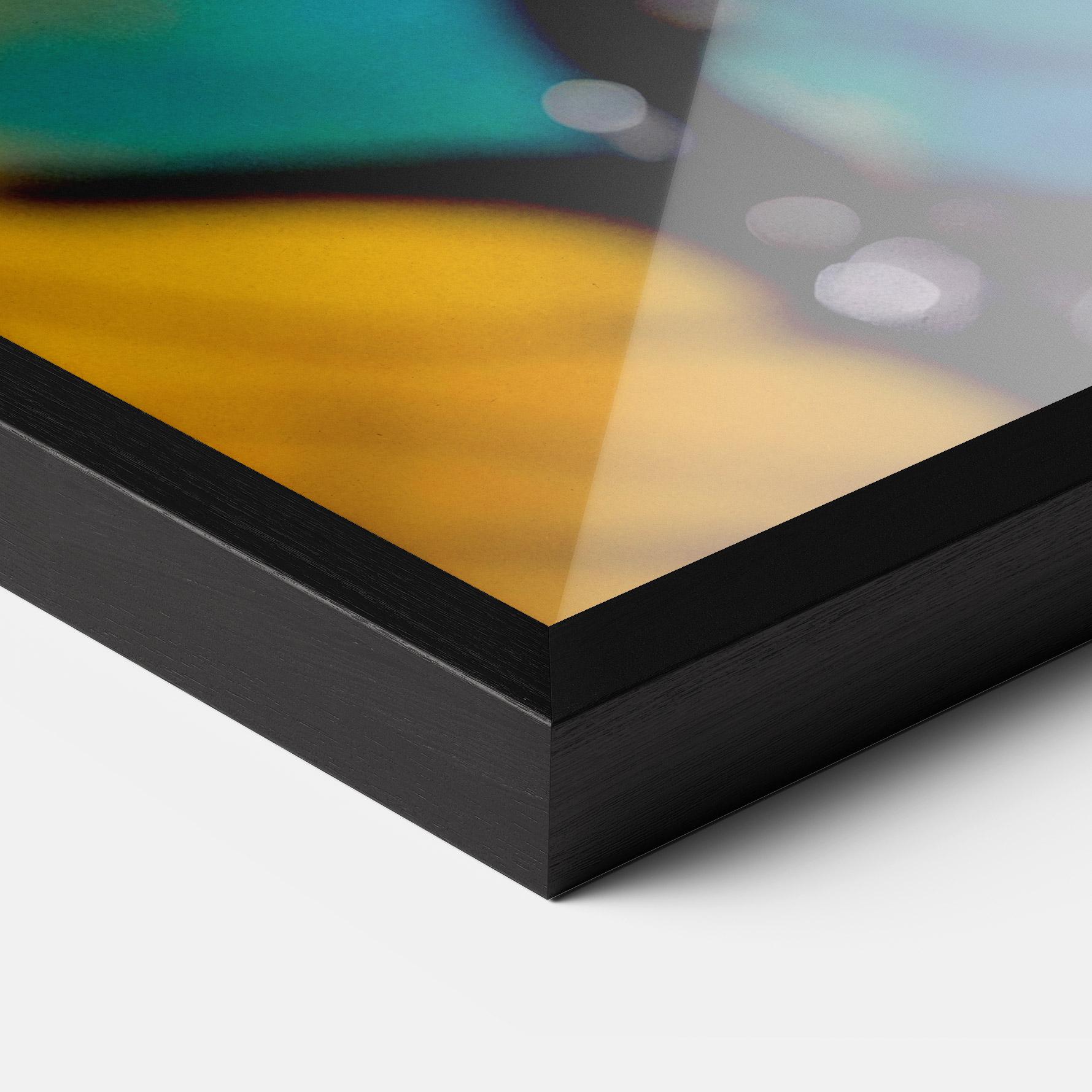 Plakat w Ramie Beautiful Colorful Epoxy mockup 3