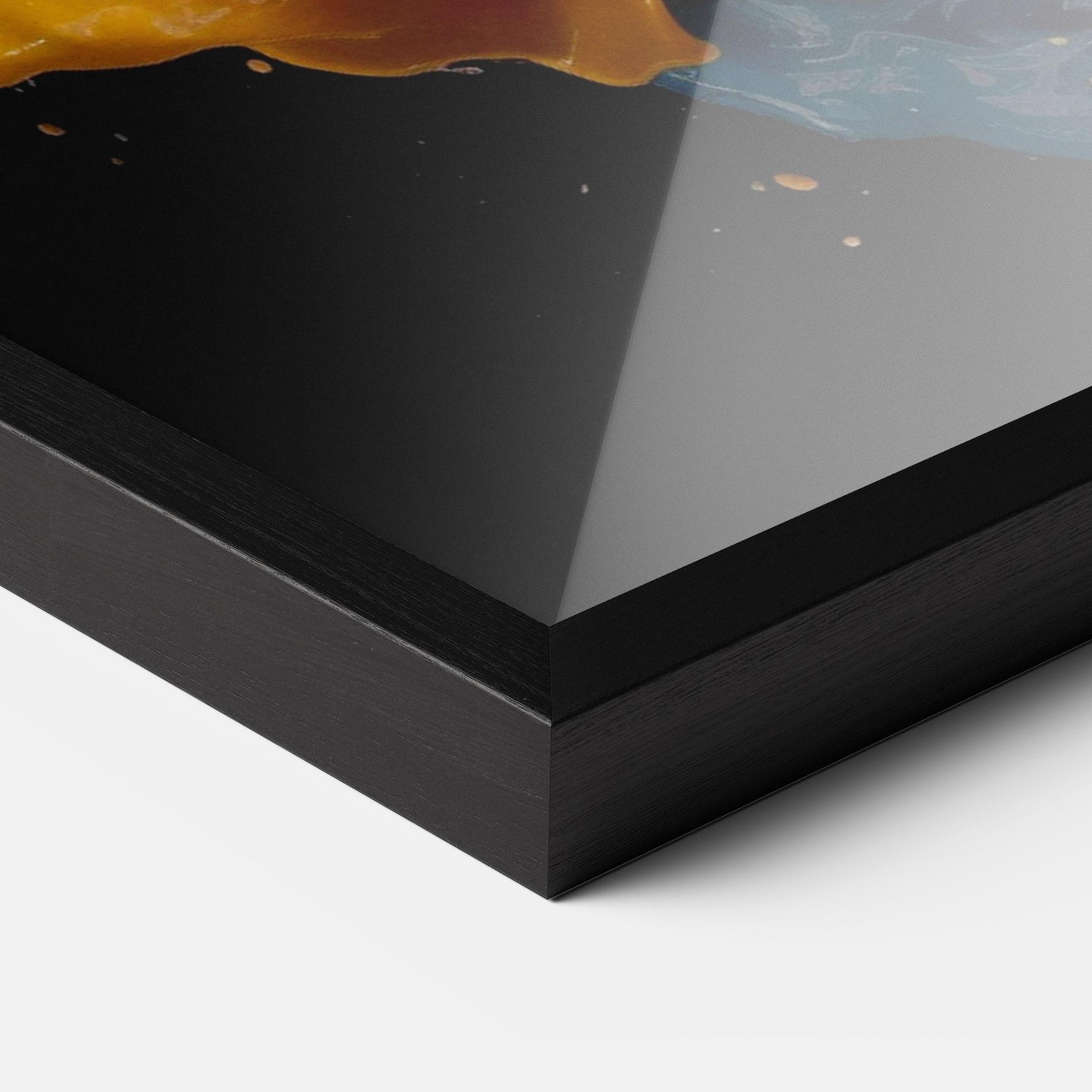 Plakat w Ramie Colors Splashing mockup 3