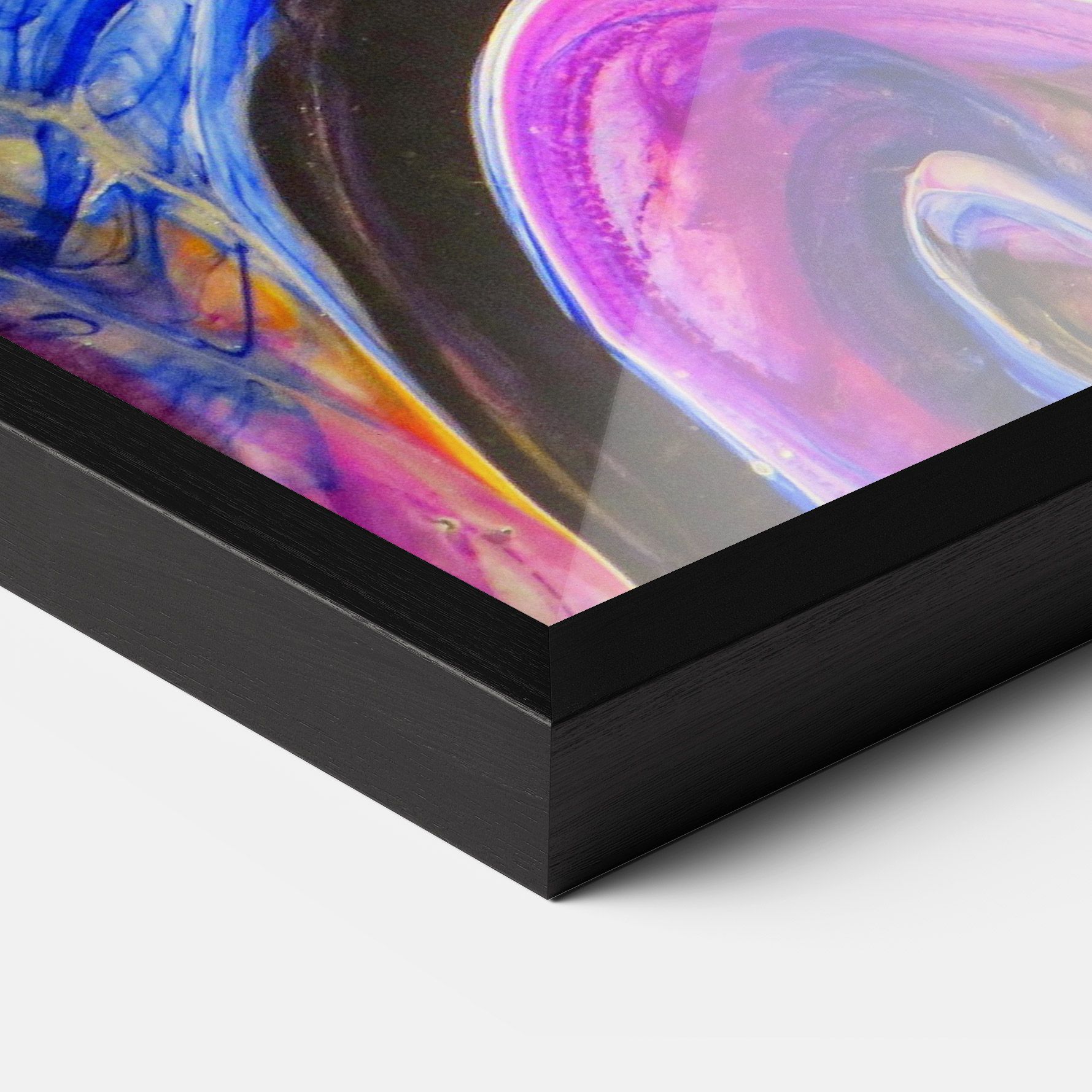 Colourful Abstract Shades mockup 3