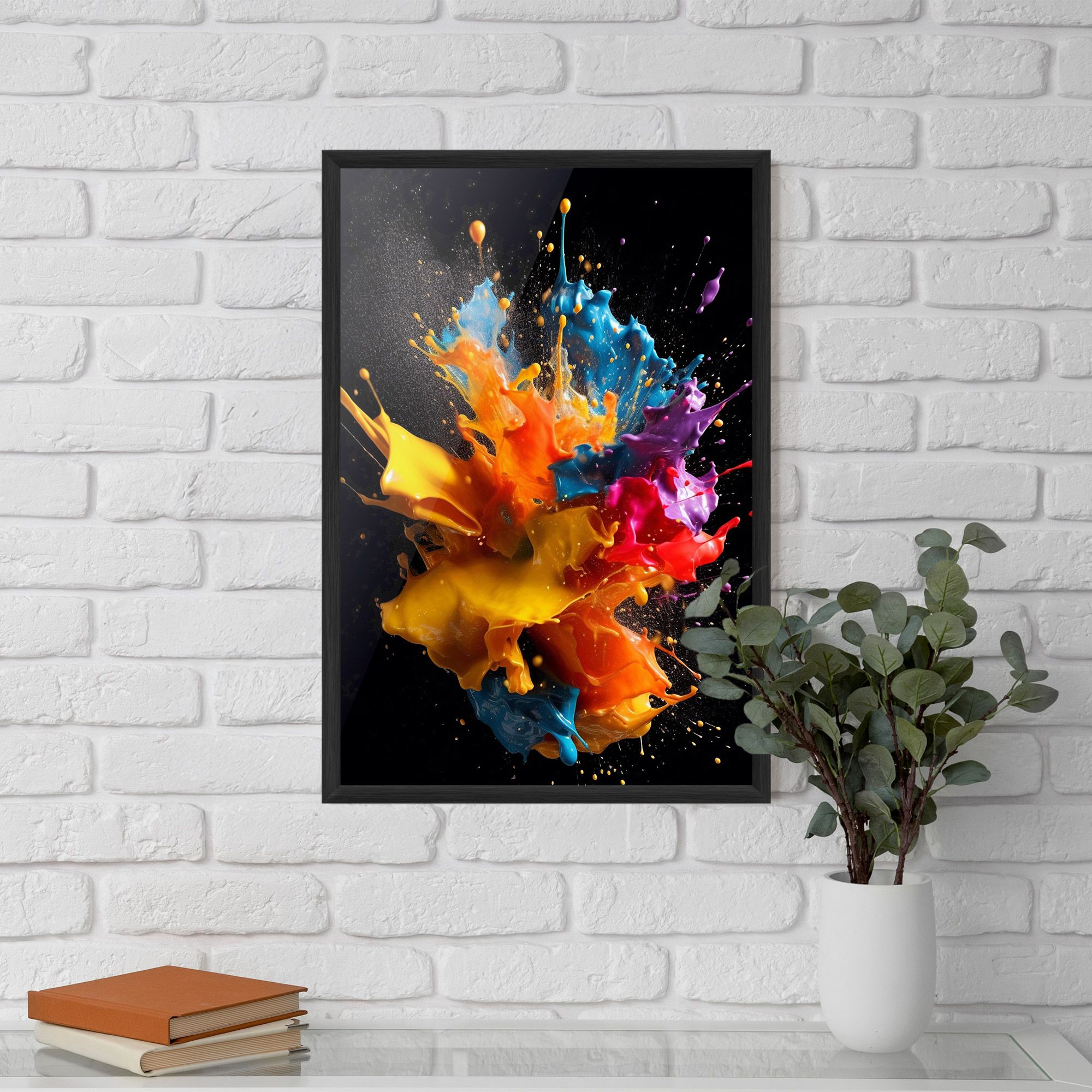 Colors Splashing mockup 5