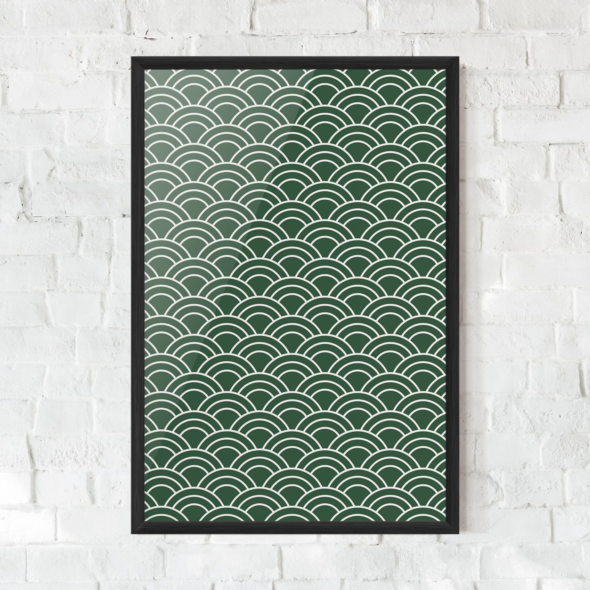 Green Semi Circle mockup 0