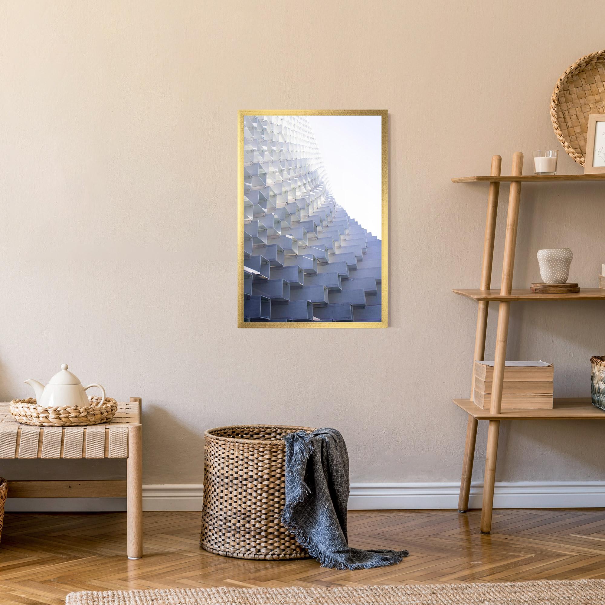 Plakat w Ramie 3d White Square mockup 9