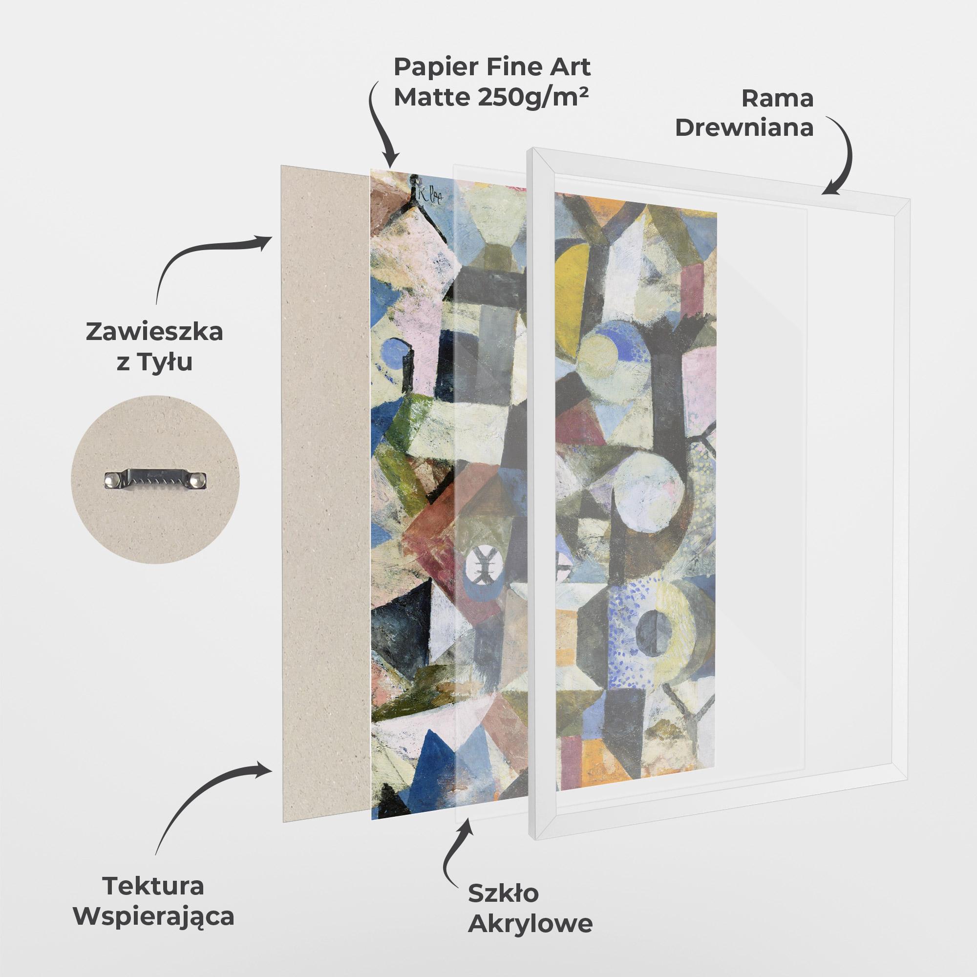 Plakat w Ramie Abstract Geometric mockup 1