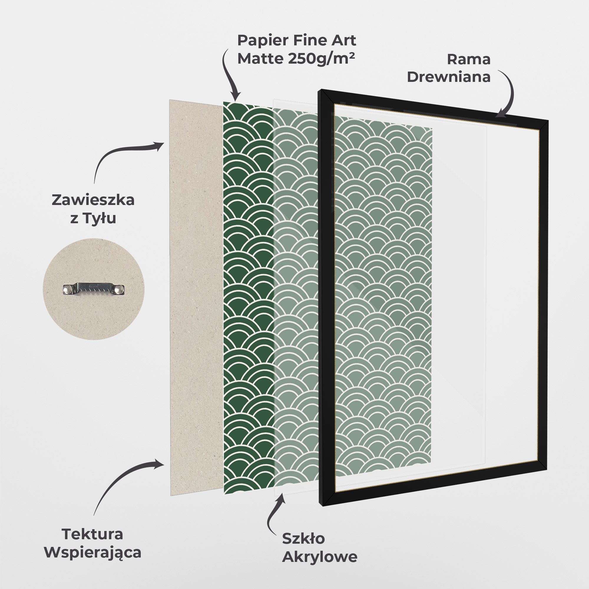 Green Semi Circle mockup 1