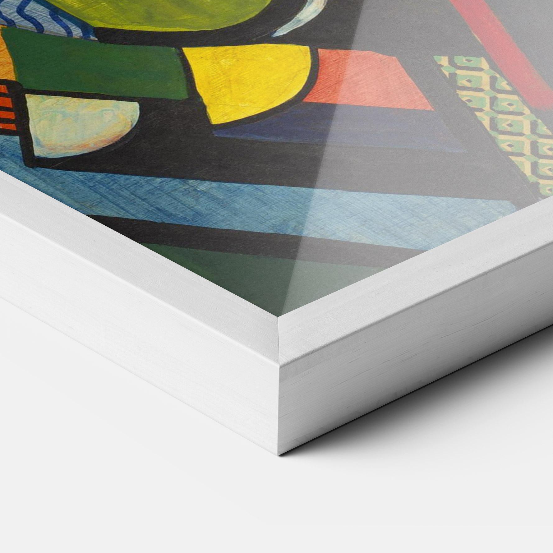 Plakat w Ramie Mix Color Shapes mockup 3