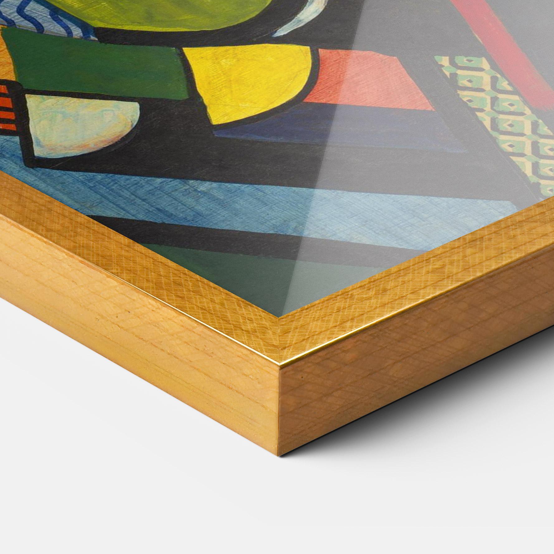 Plakat w Ramie Mix Color Shapes mockup 3