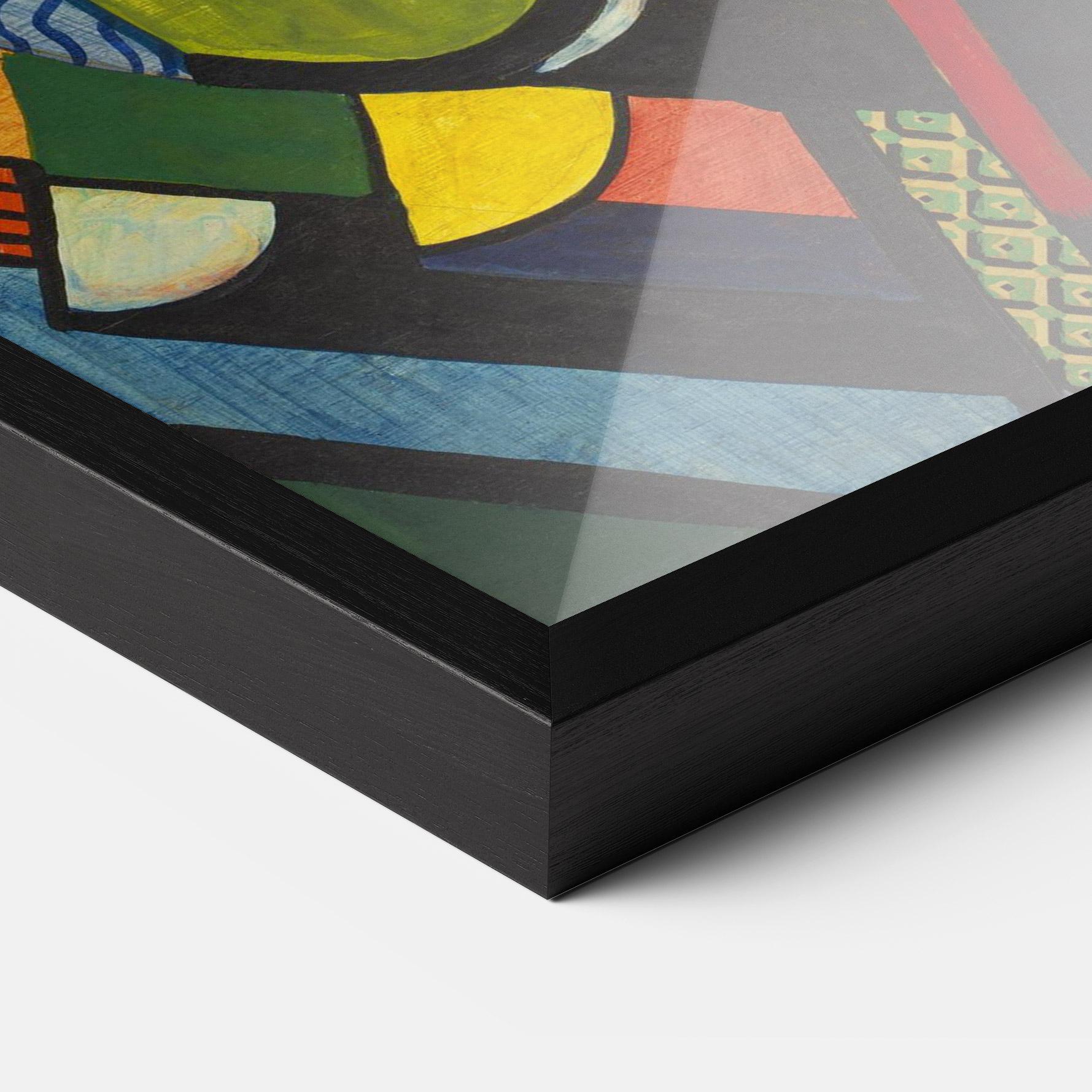 Plakat w Ramie Mix Color Shapes mockup 3