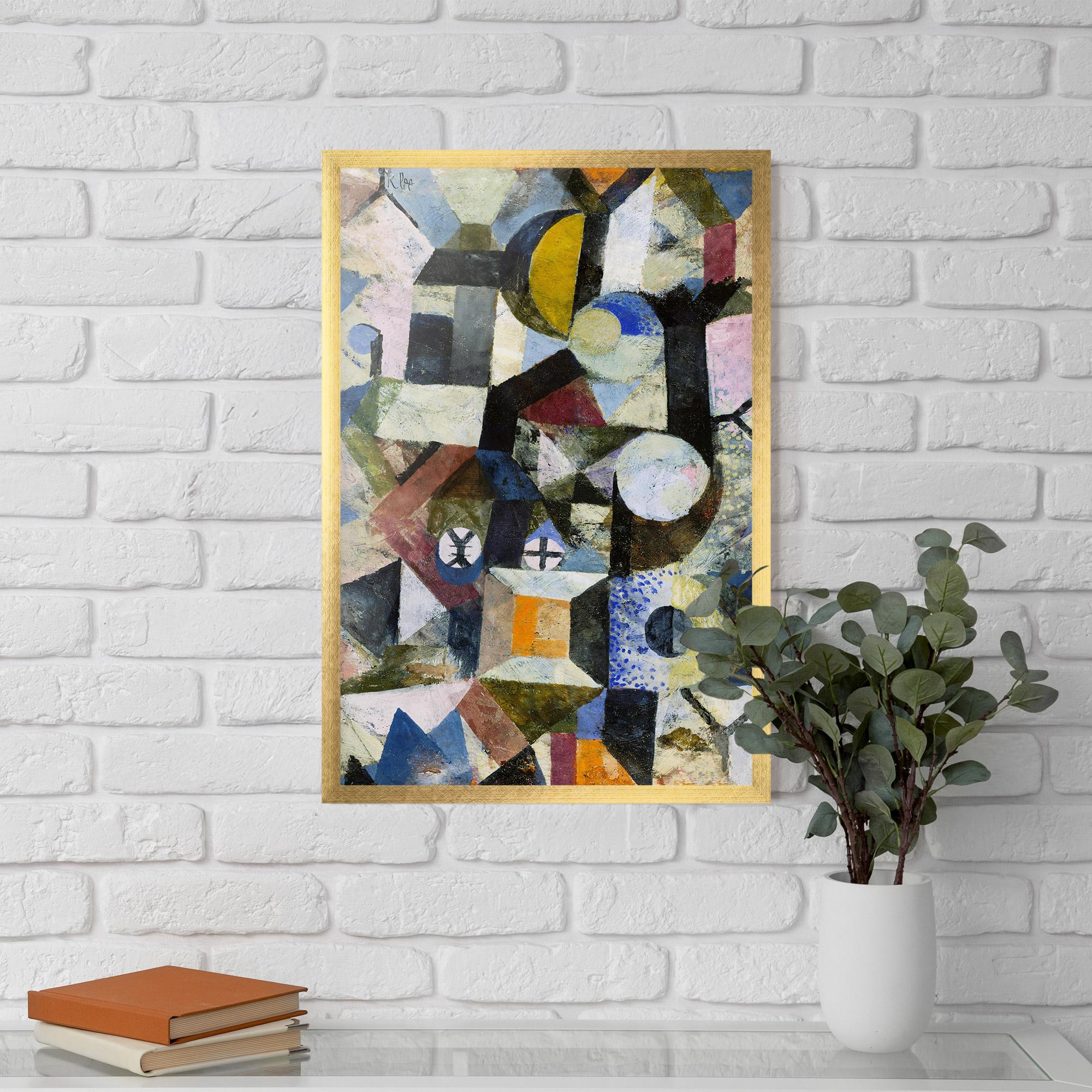 Plakat w Ramie Abstract Geometric mockup 5