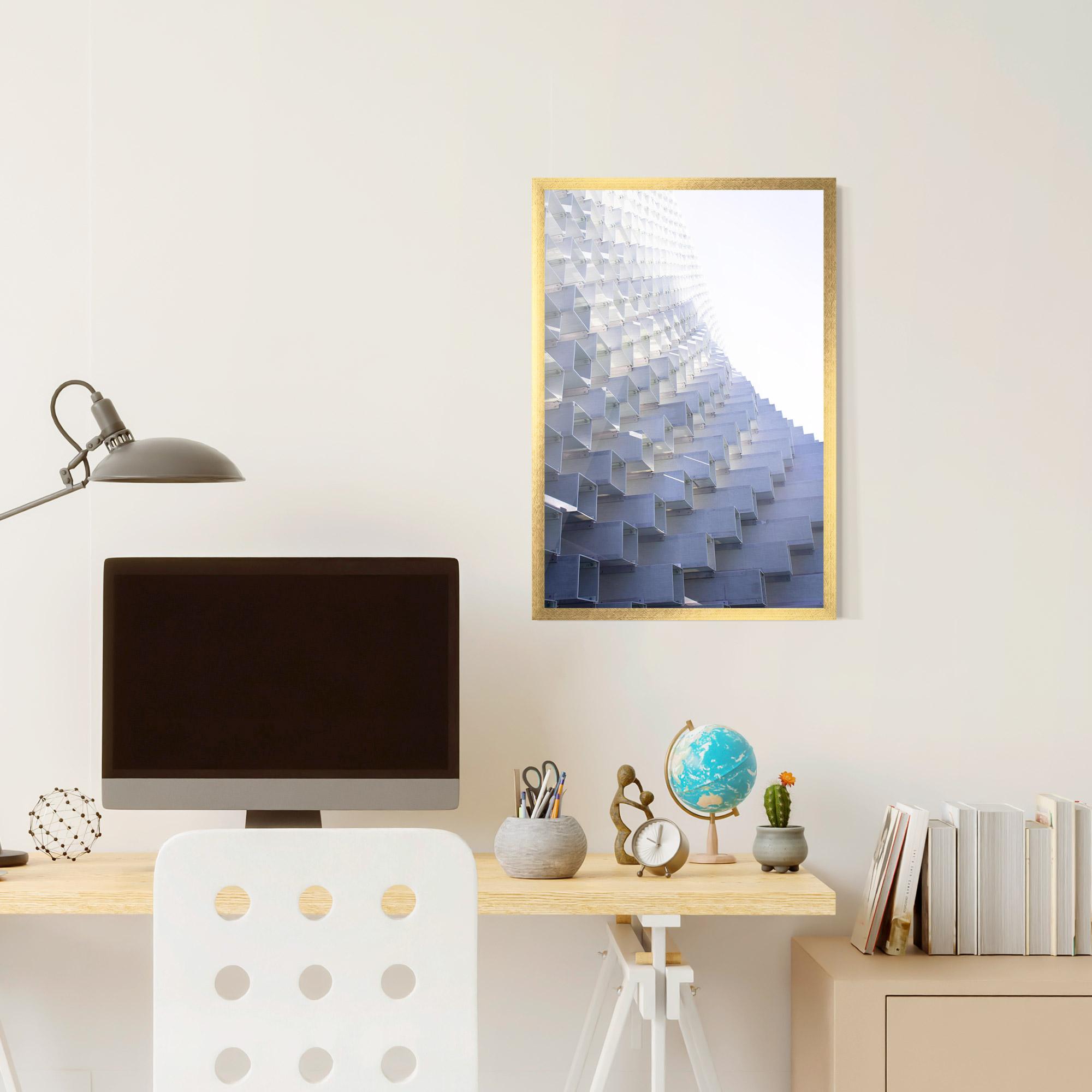 Plakat w Ramie 3d White Square mockup 6