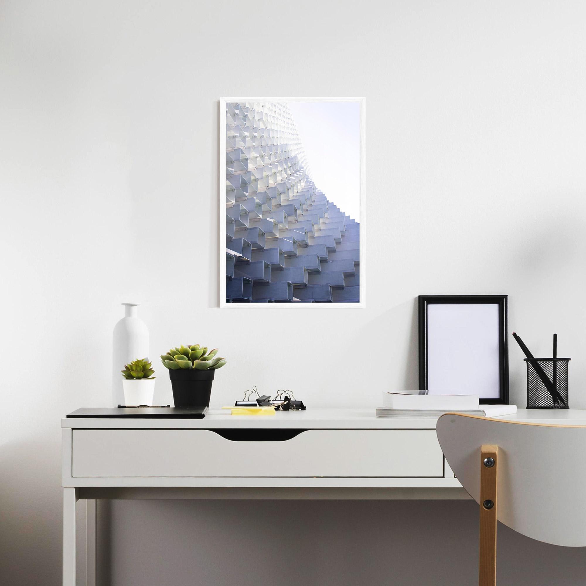 Plakat w Ramie 3d White Square mockup 7