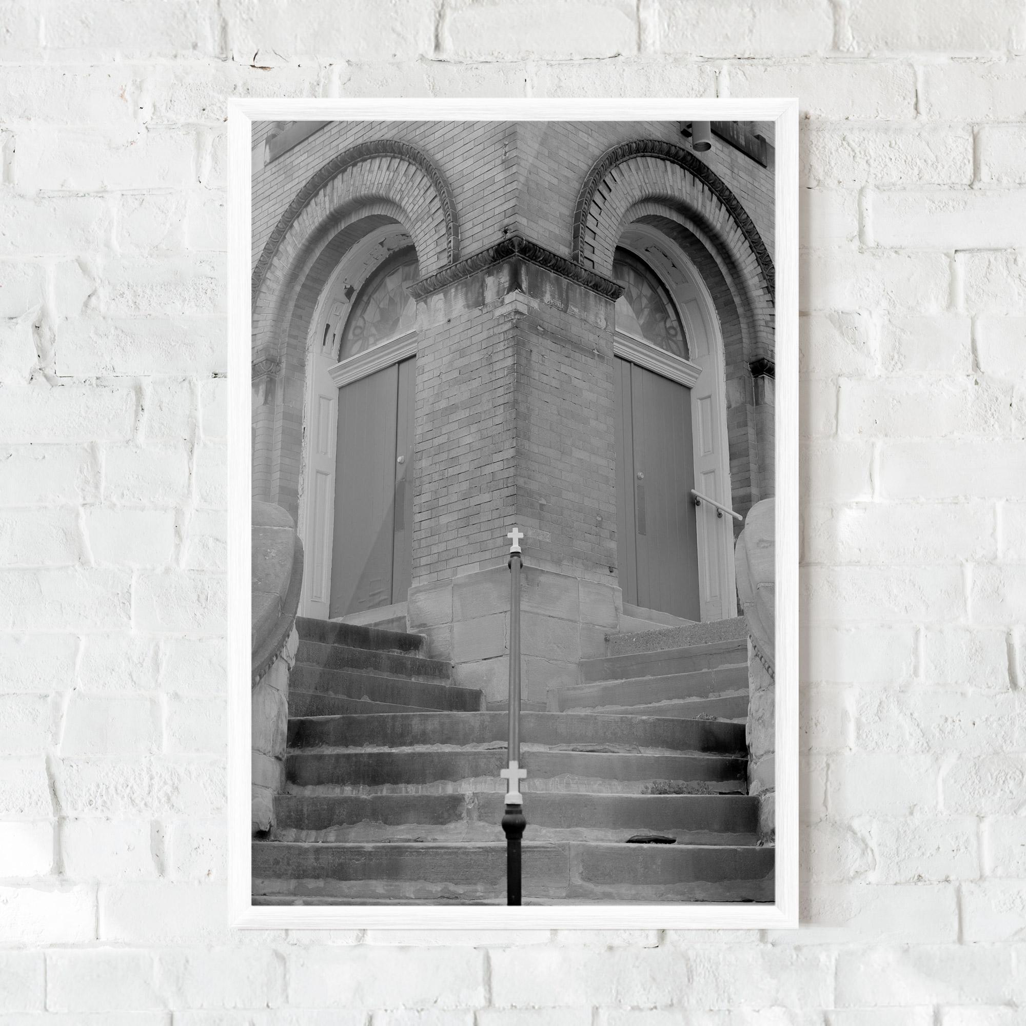 Plakat w Ramie Grey Dors mockup 0