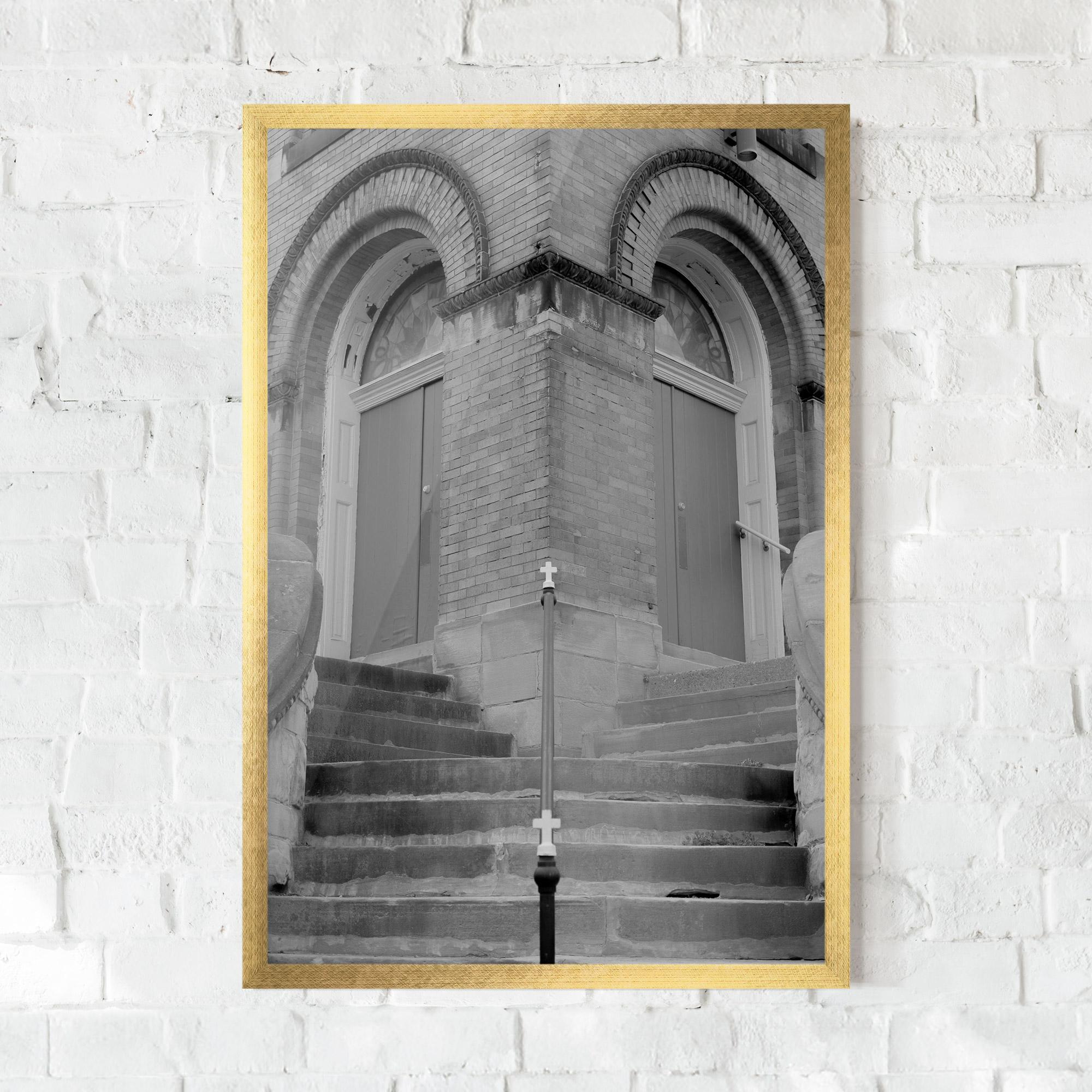 Plakat w Ramie Grey Dors mockup 0