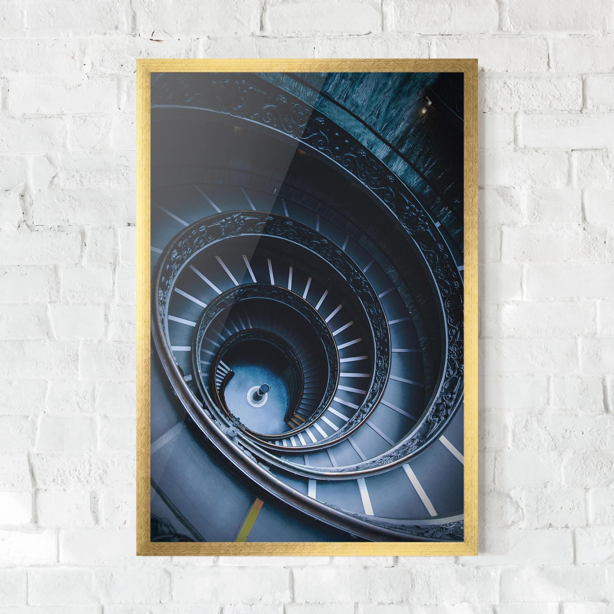 Plakat w Ramie Spiral Museum mockup 0