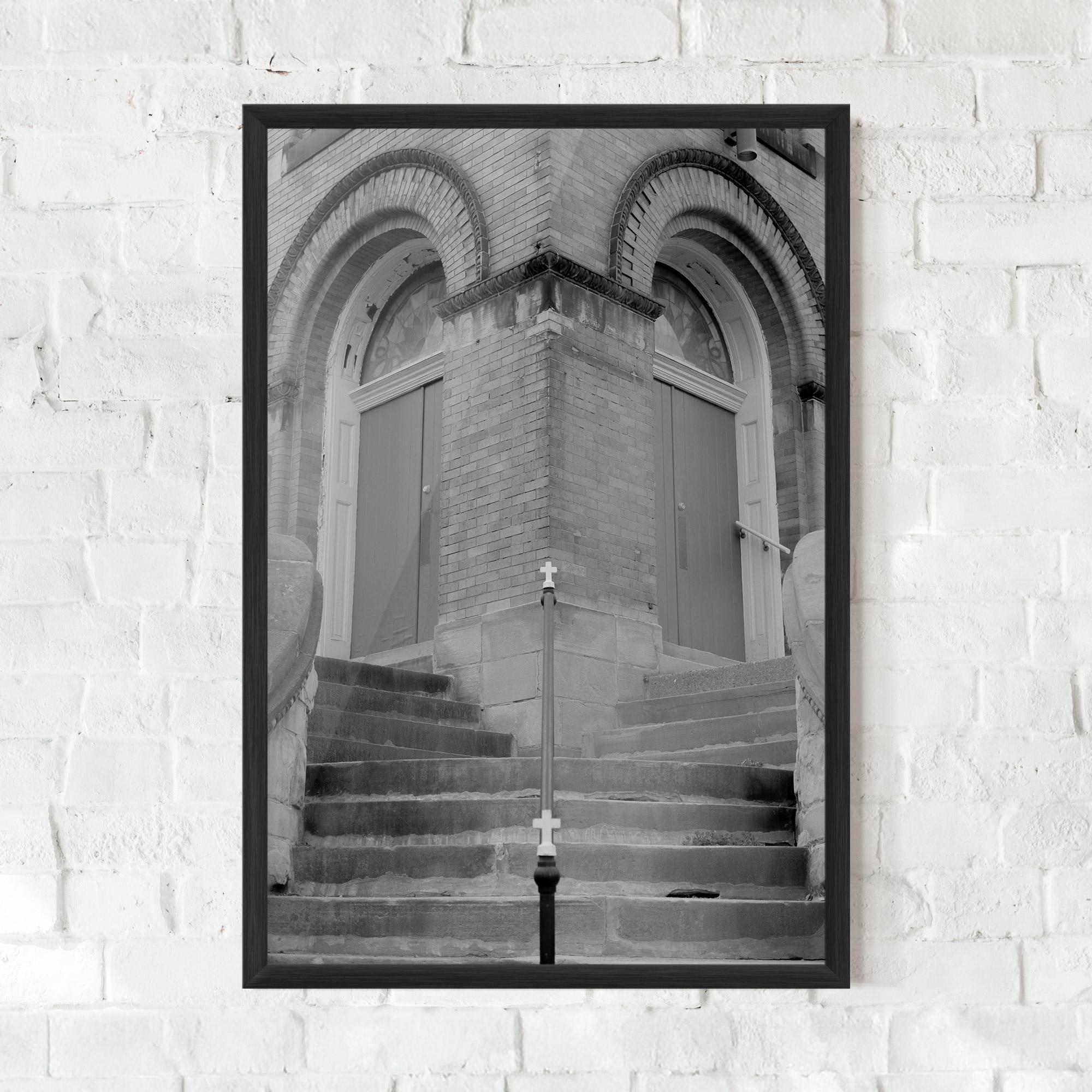 Plakat w Ramie Grey Dors mockup 0