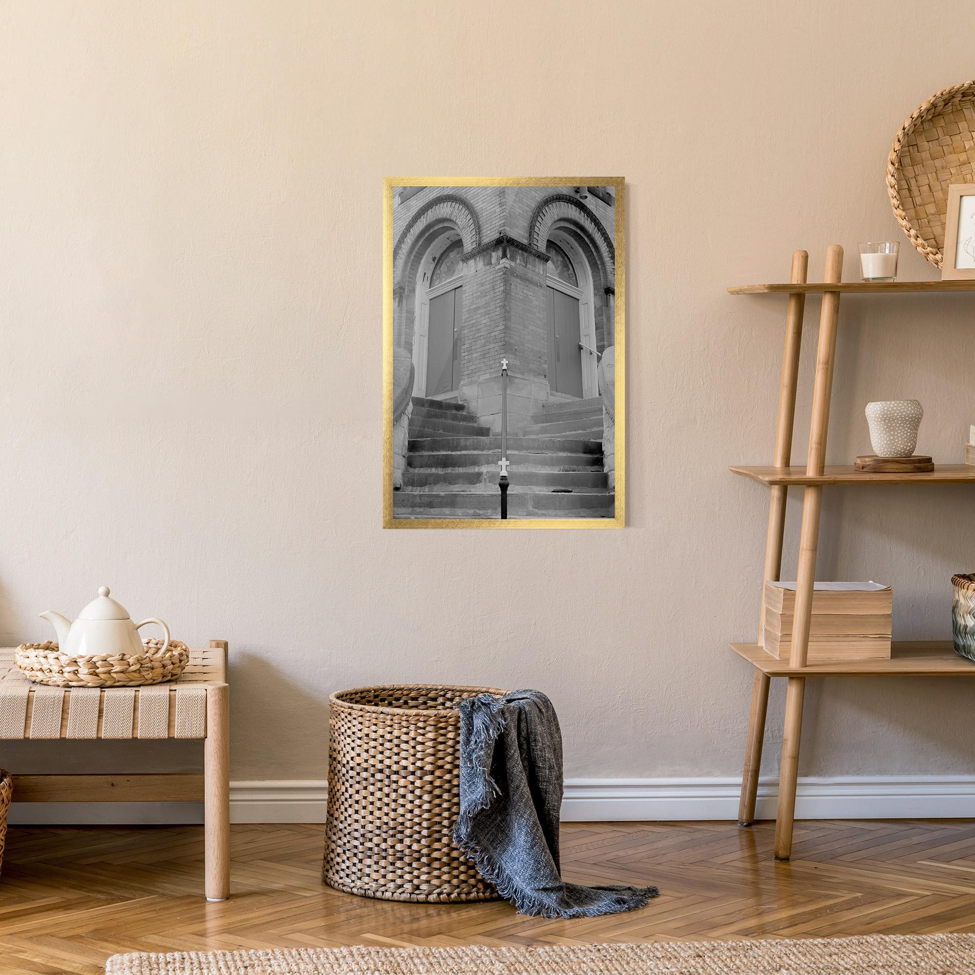 Plakat w Ramie Grey Dors mockup 9