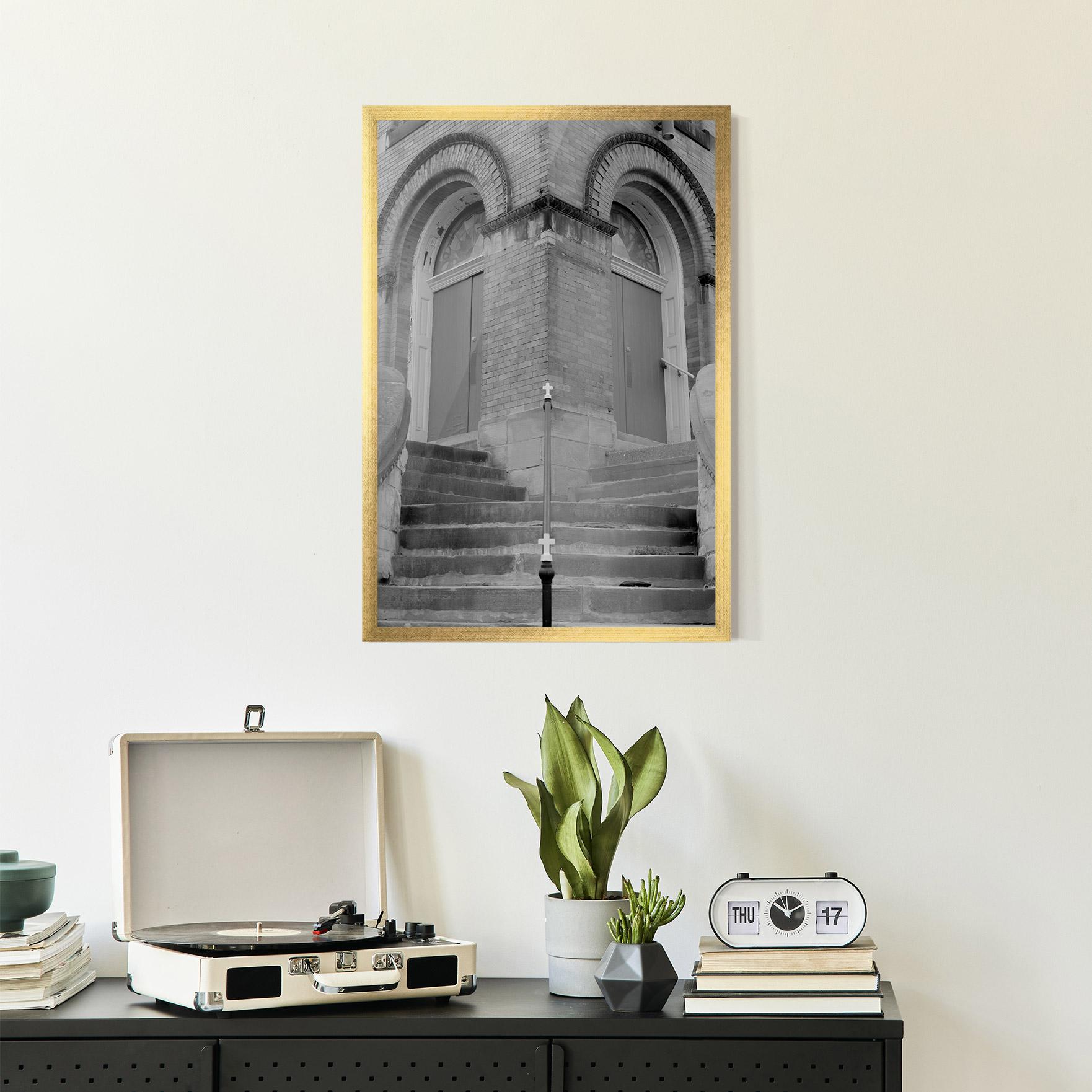 Plakat w Ramie Grey Dors mockup 2