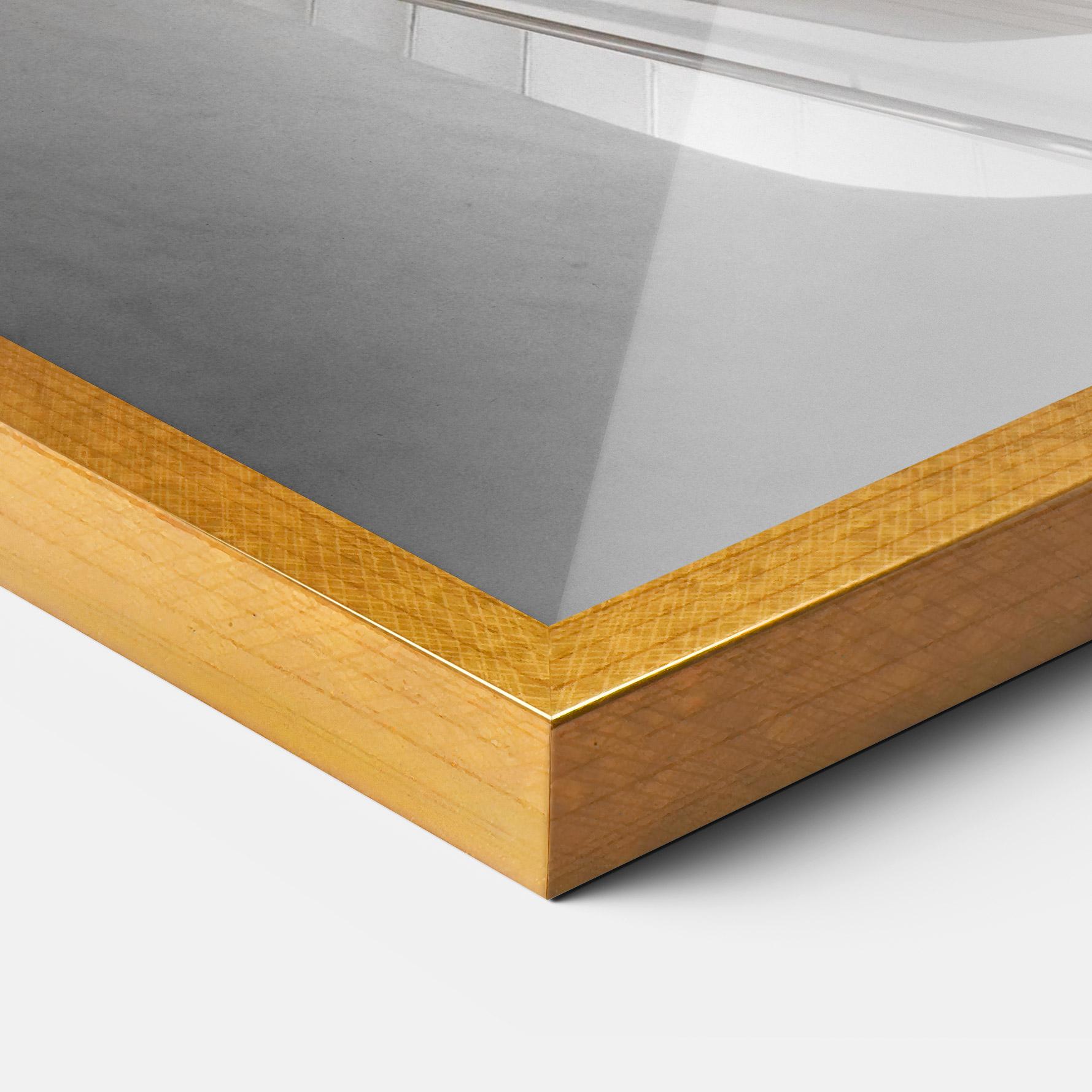 Plakat w Ramie White Stairs Spiral mockup 3