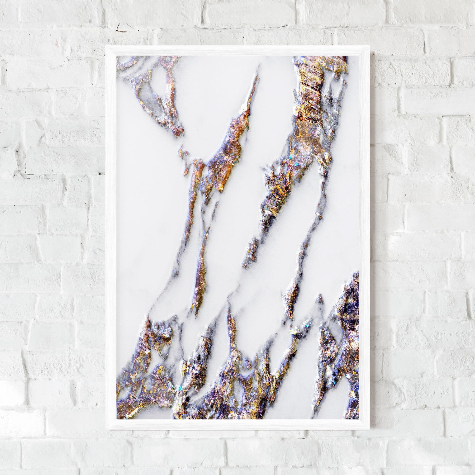 Plakat w Ramie Beautiful Color Marble mockup 0