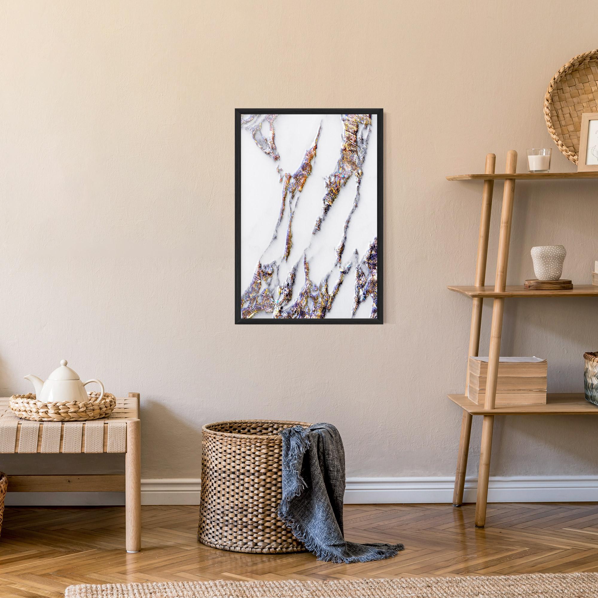 Plakat w Ramie Beautiful Color Marble mockup 9