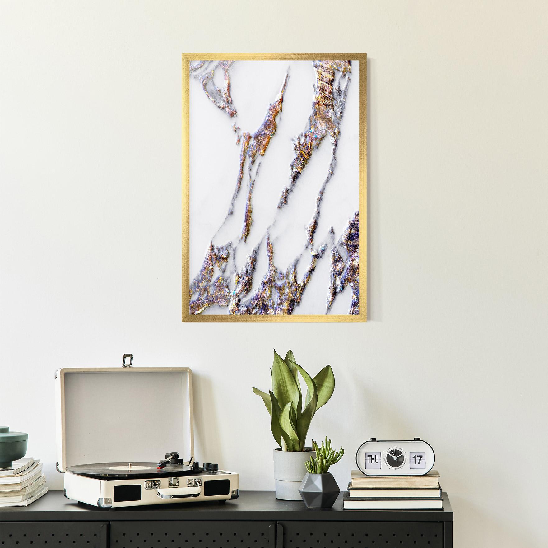 Plakat w Ramie Beautiful Color Marble mockup 2