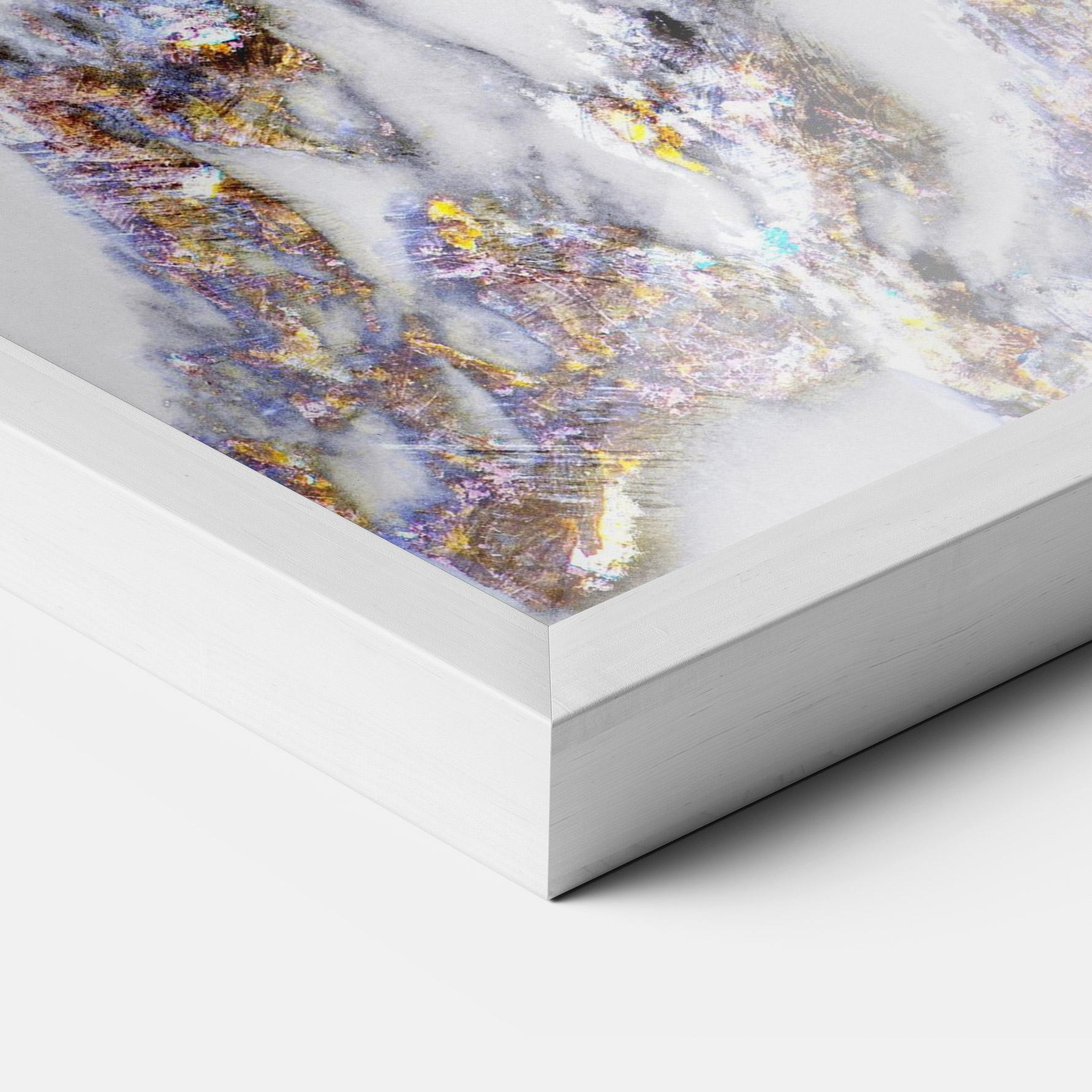 Plakat w Ramie Beautiful Color Marble mockup 3