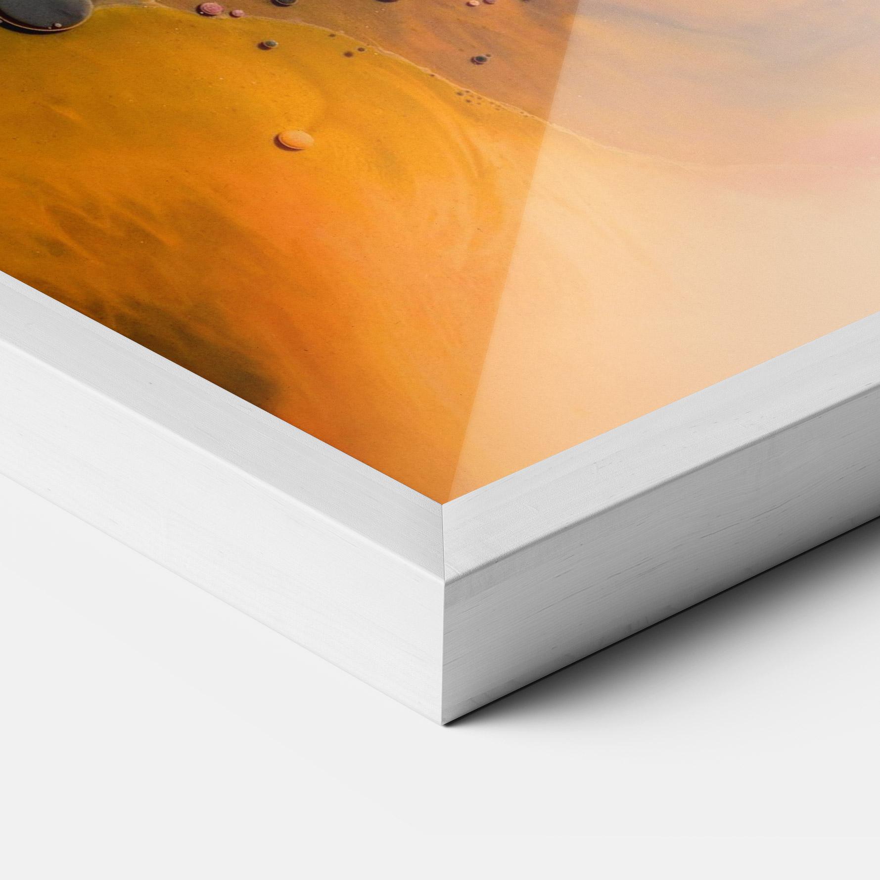 Plakat w Ramie Orange Shades mockup 3