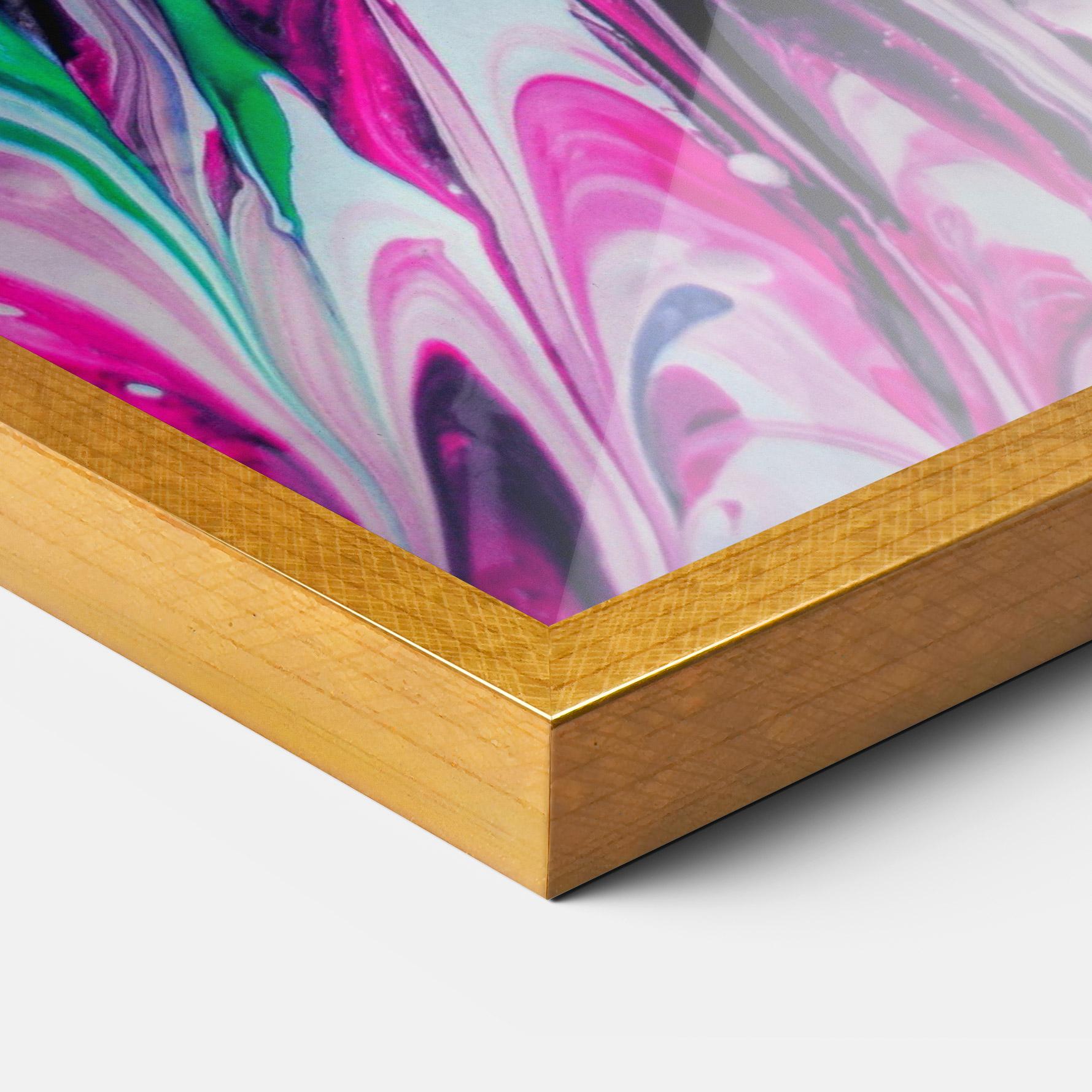 Plakat w Ramie Abstract Rose Colours mockup 3