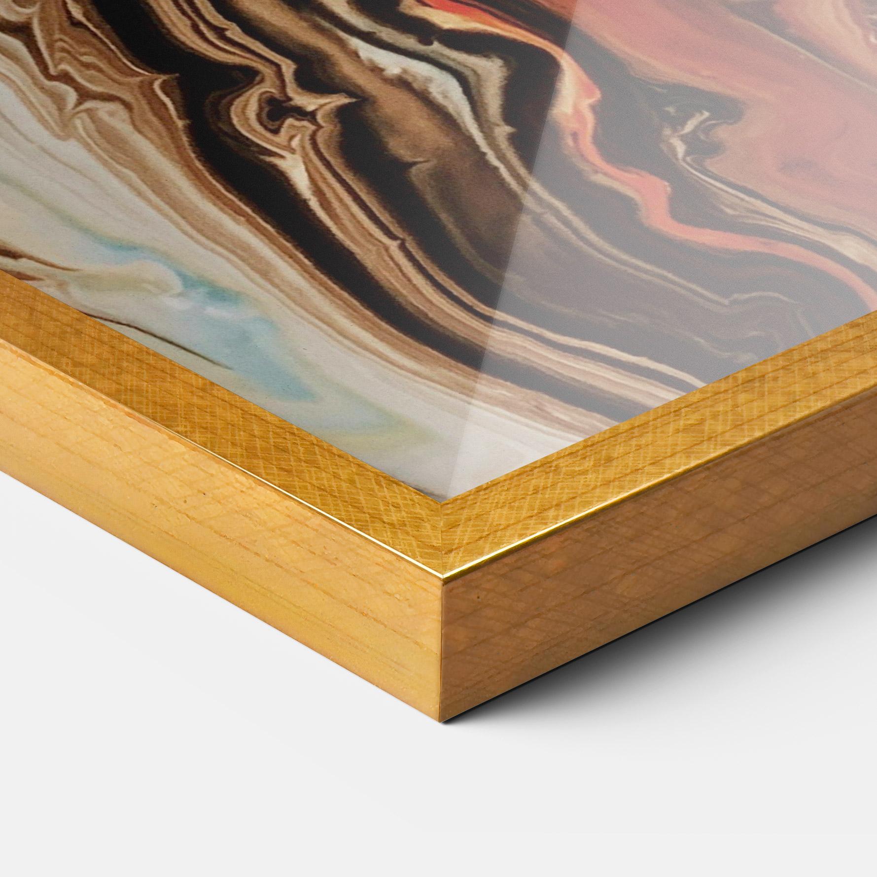 Plakat w Ramie Abstract Waterfall mockup 3