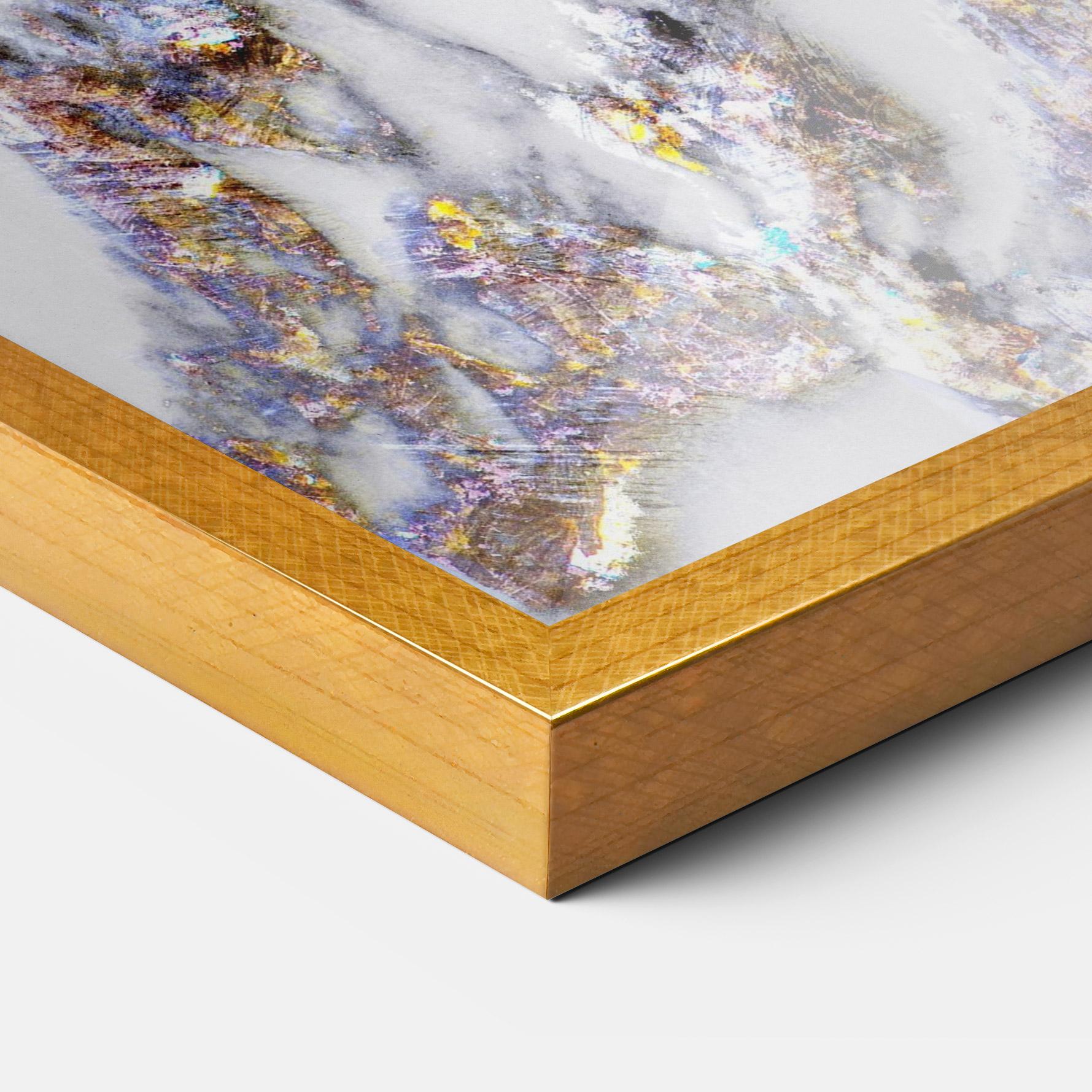 Plakat w Ramie Beautiful Color Marble mockup 3