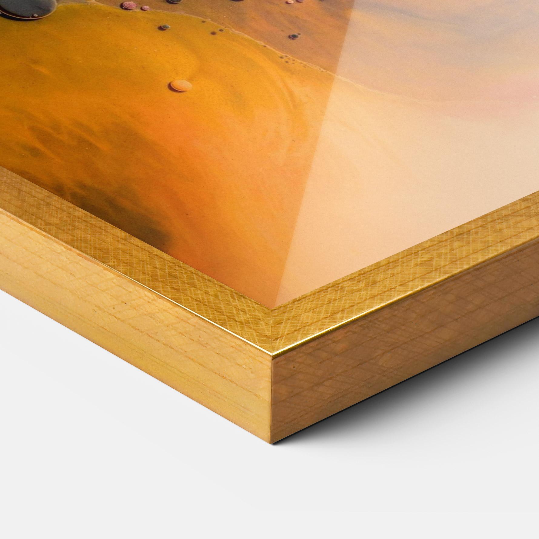 Plakat w Ramie Orange Shades mockup 3