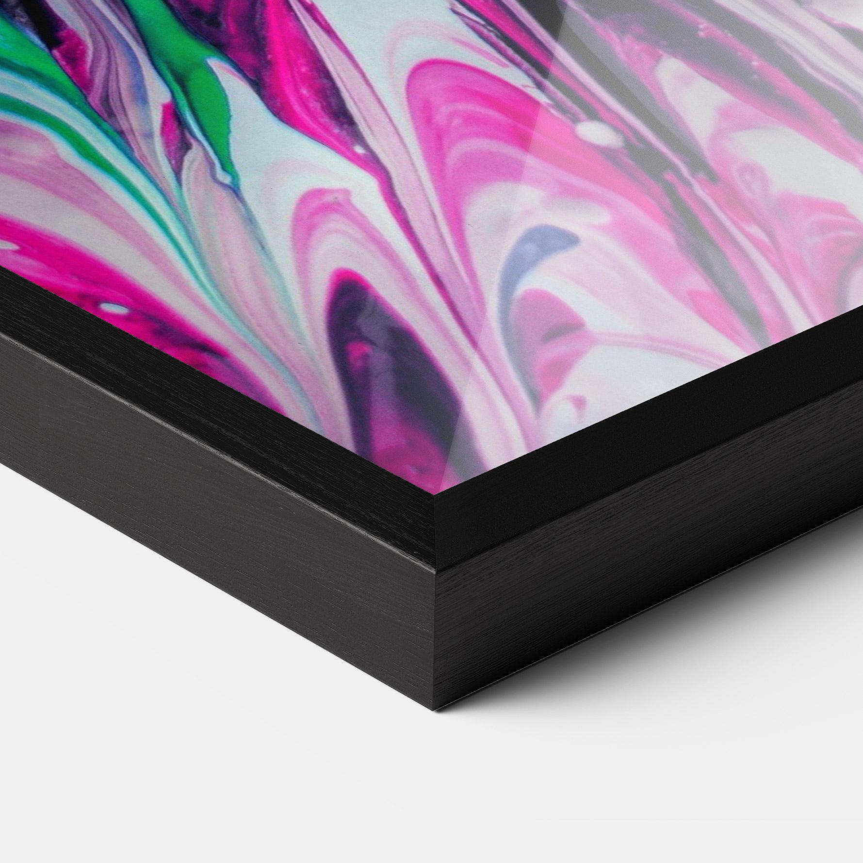 Plakat w Ramie Abstract Rose Colours mockup 3